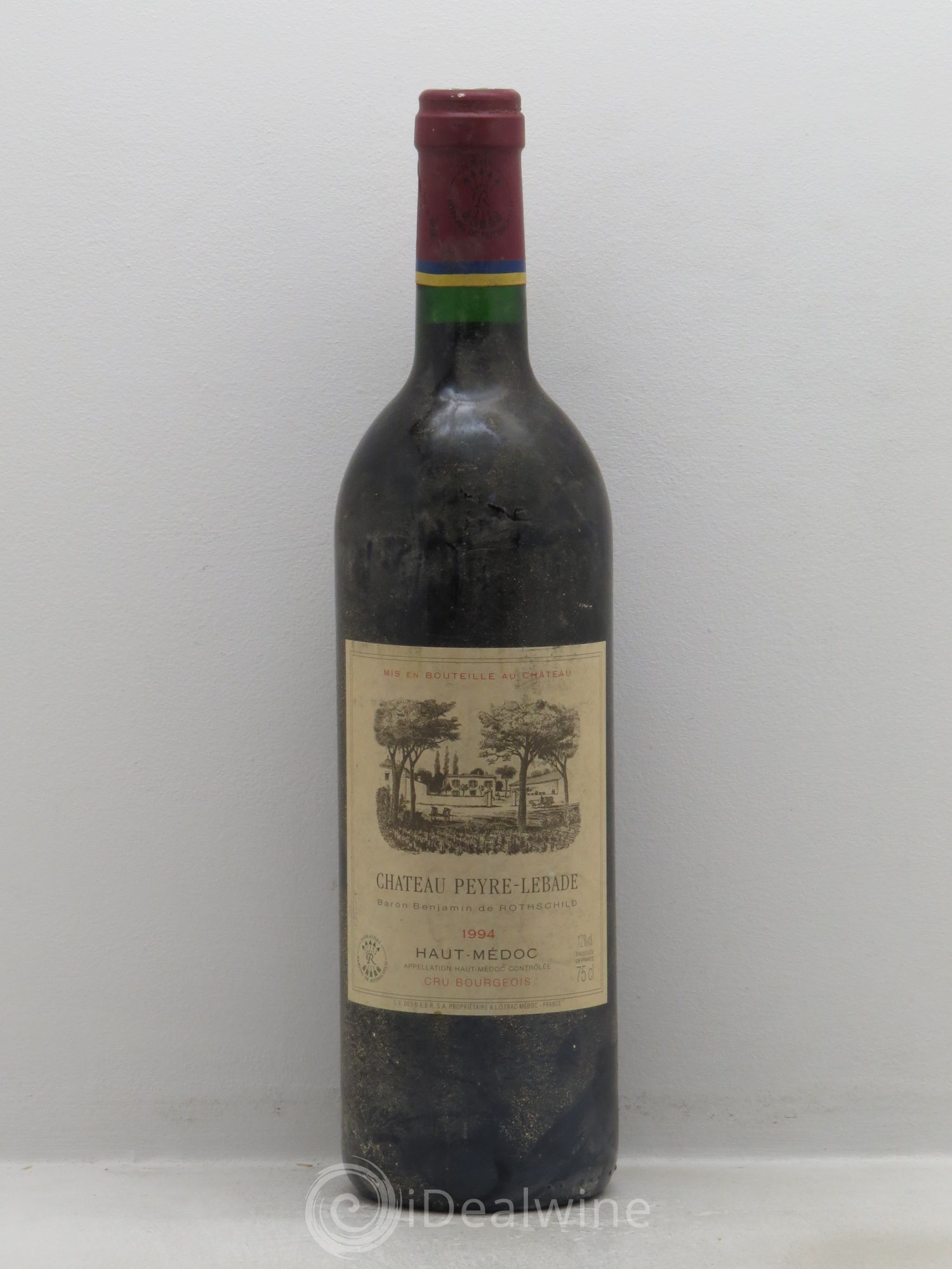Haut Médoc Château Peyre Lebade 1994 - Lot de 1 bouteille - 0