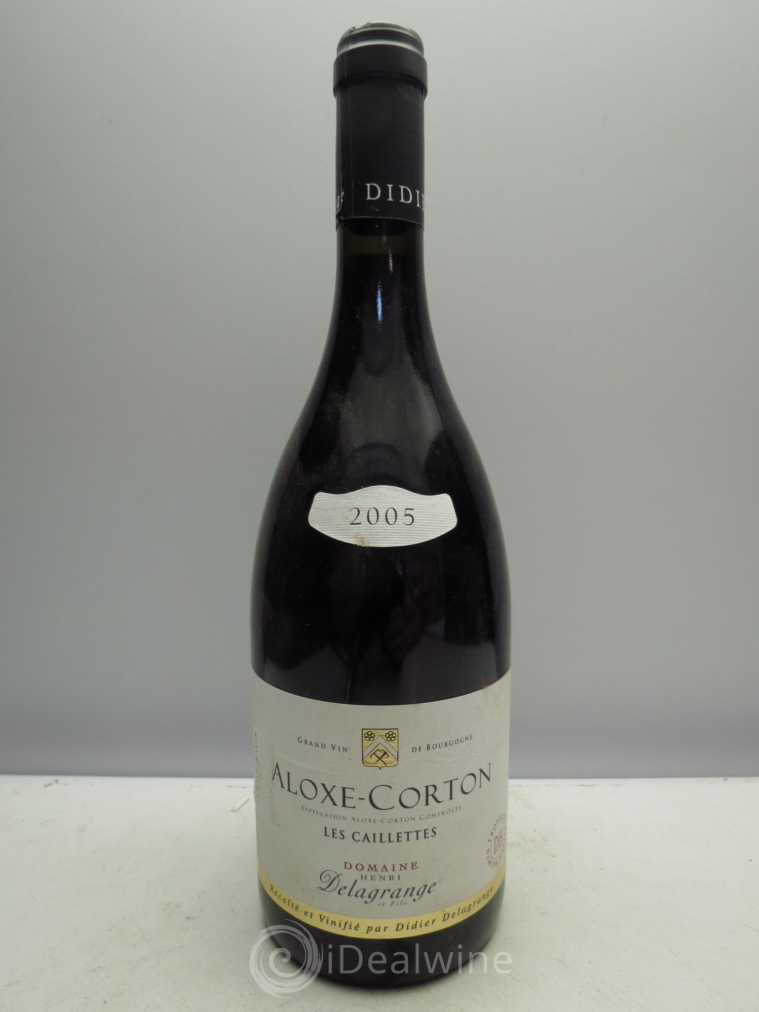 Aloxe-Corton Les caillettes - H.Delagrange RECUP LE 29/07/2014 2005 - Posten von 1 Flasche - 0