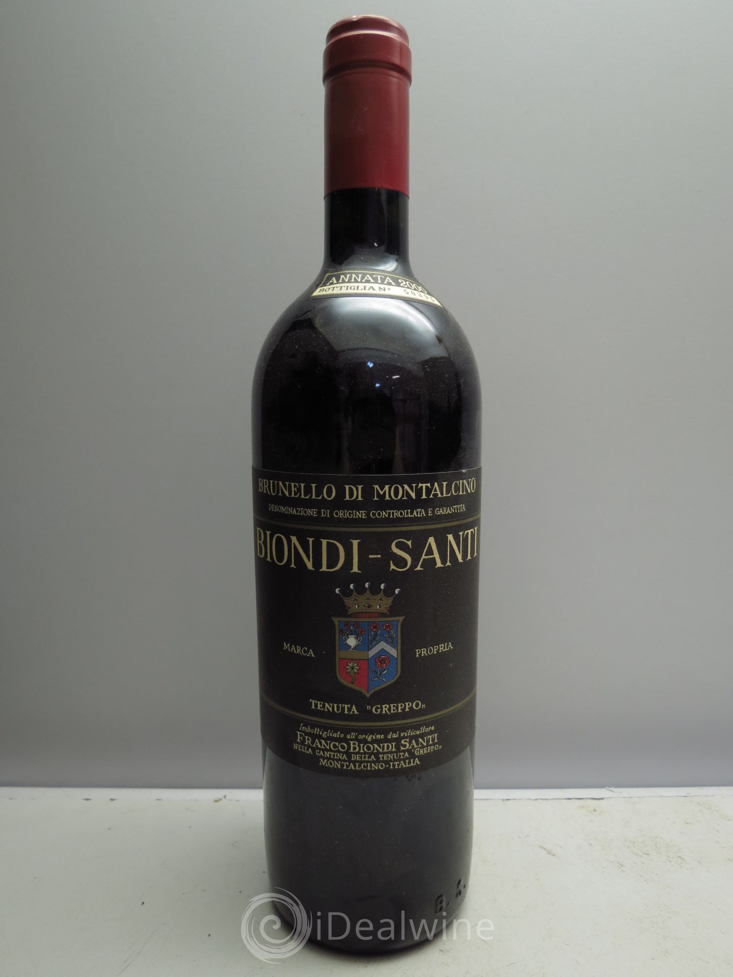 Brunello di Montalcino Tenuta Greppo 2000 - Lot de 1 bouteille - 0