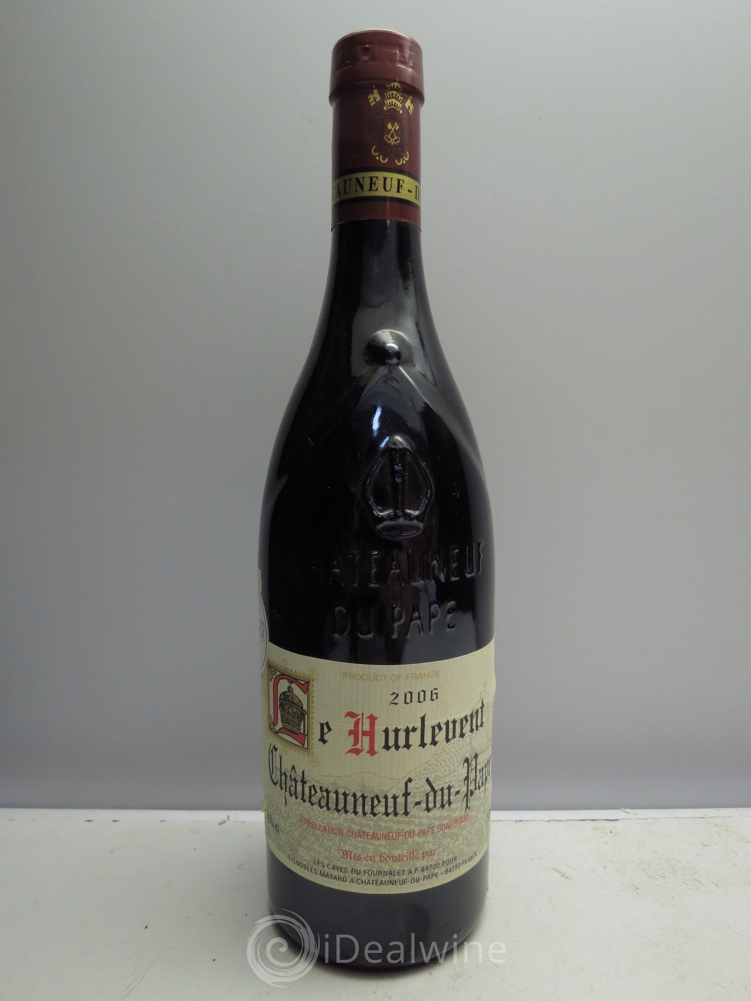 Châteauneuf-du-Pape Le Hurlevent Cave du Fournalet RECUP LE 29/07/2014 2006 - Posten von 1 Flasche - 0