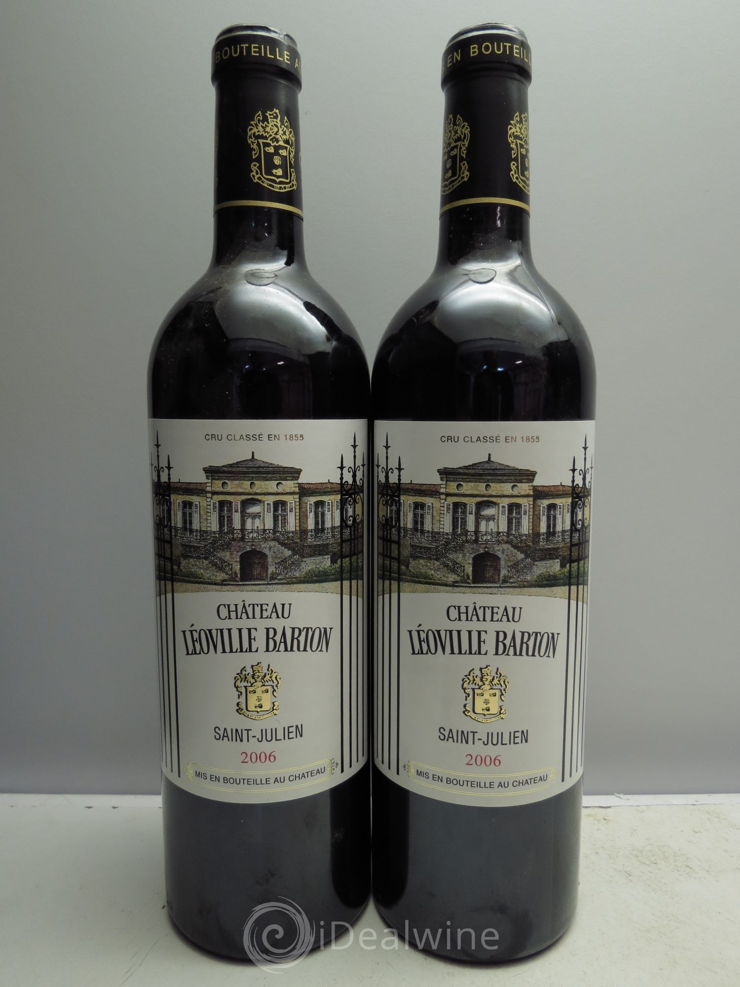 Château Léoville Barton 2ème Grand Cru Classé 2006 - Lot de 2 bouteilles - 0
