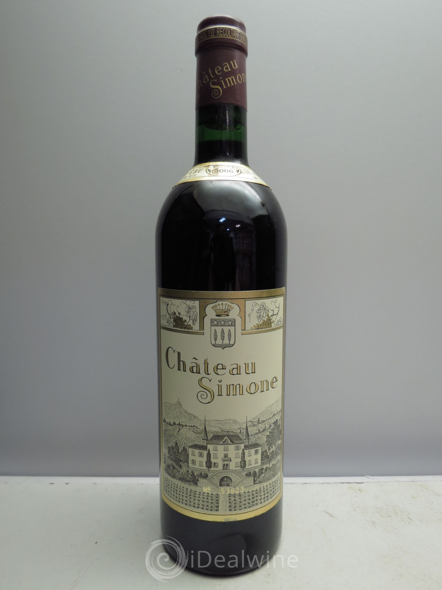 Palette Château Simone Famille Rougier 2006 - Lot de 1 bouteille - 0