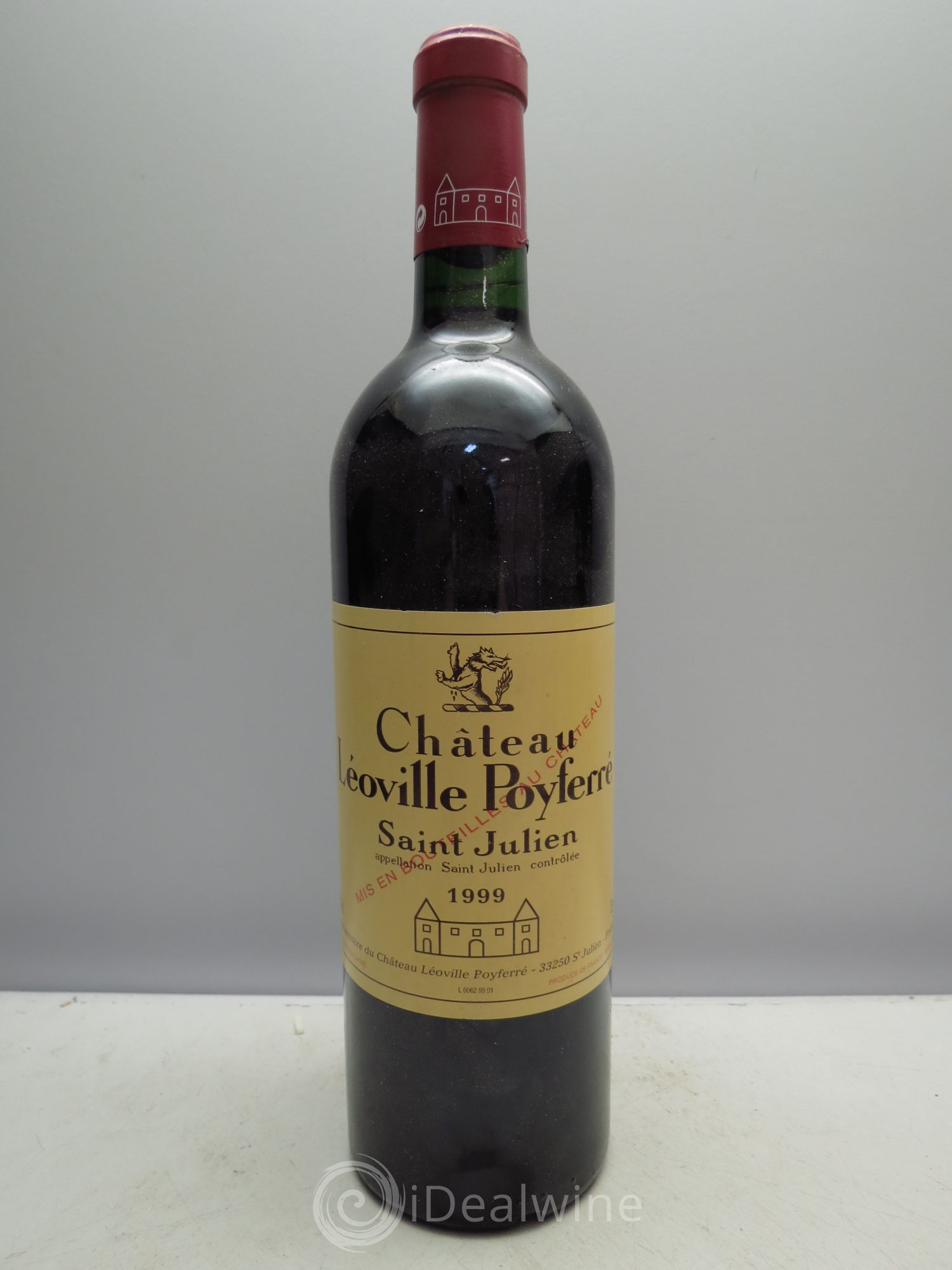 Château Léoville Poyferré 2ème Grand Cru Classé RECUP LE 29/07/2014 1999 - Lot de 1 bouteille - 0