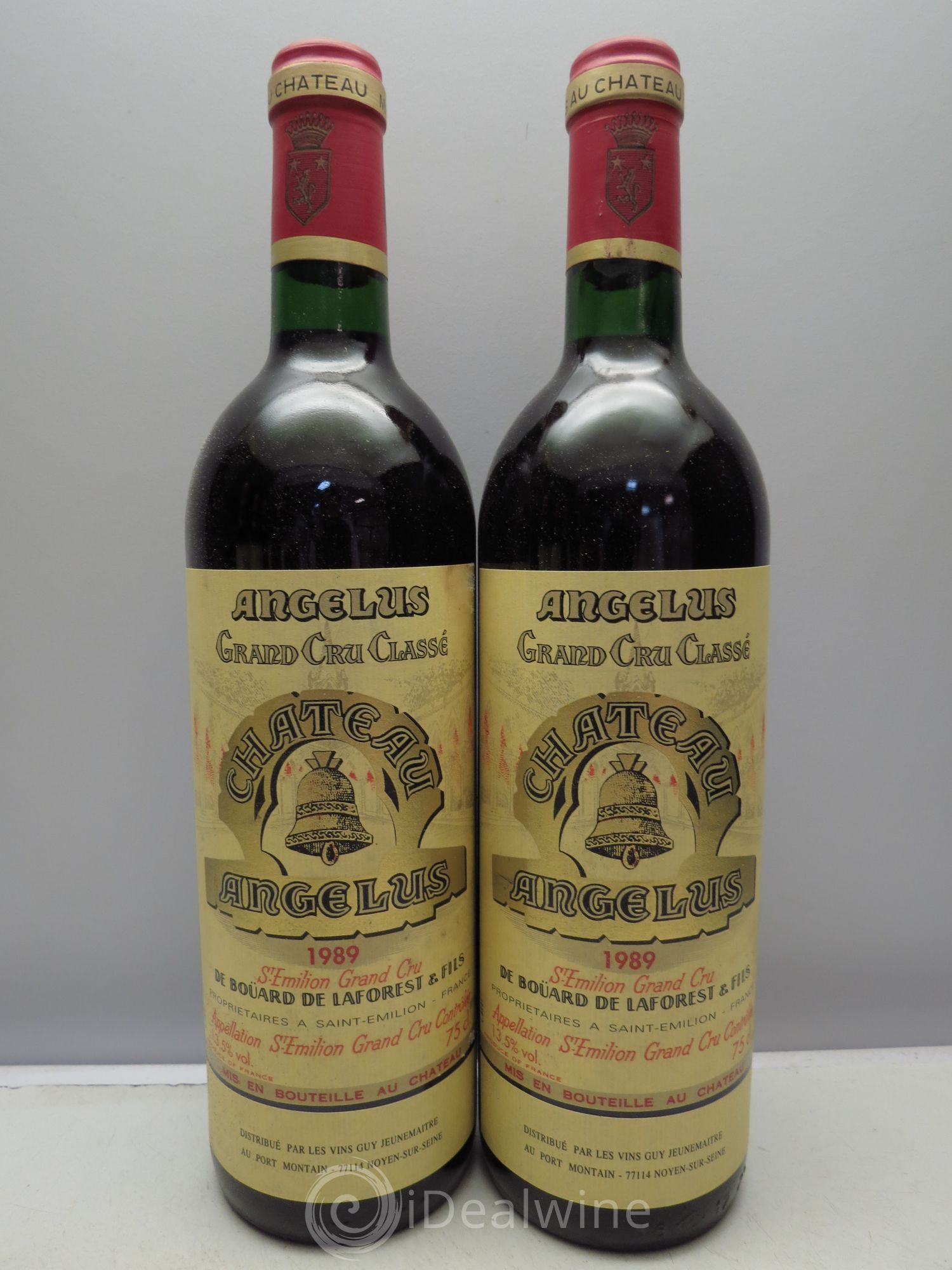 Château Angélus 1er Grand Cru Classé A (sans prix de réserve / no reserve) 1989 - Lotto di 6 bottiglie - 1