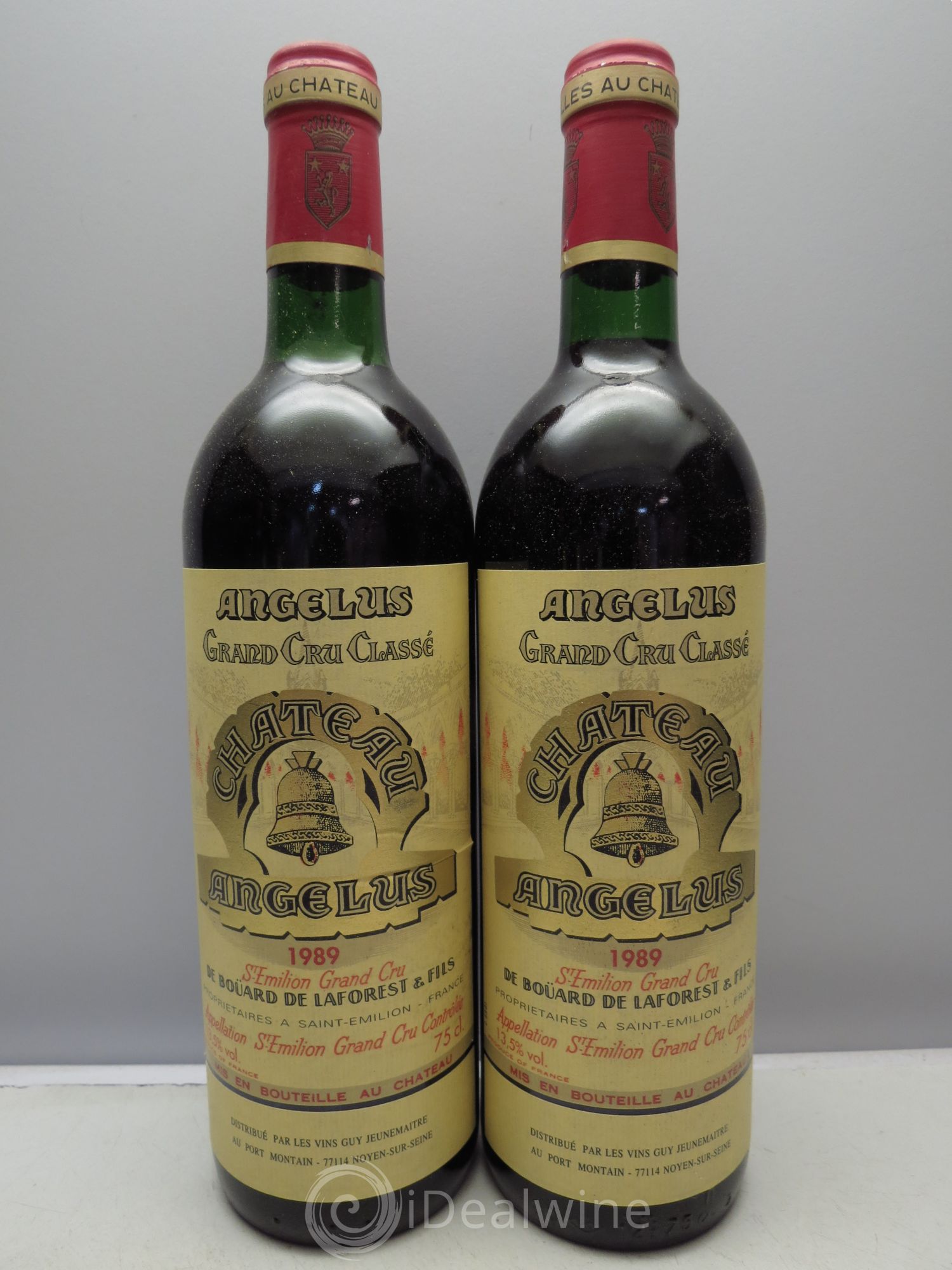 Château Angélus 1er Grand Cru Classé A (sans prix de réserve / no reserve) 1989 - Lotto di 6 bottiglie - 2