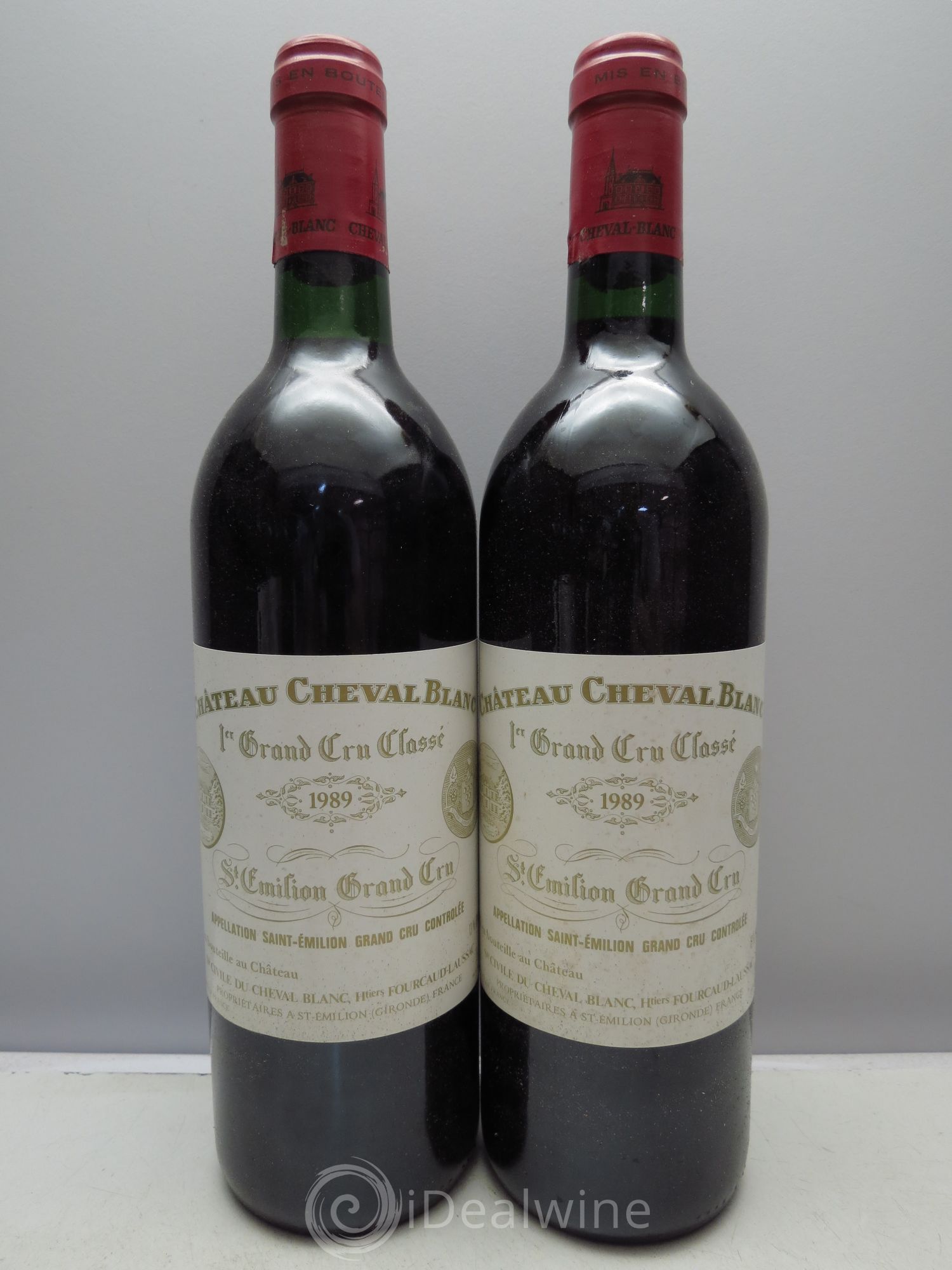 Château Cheval Blanc 1er Grand Cru Classé A 1989 - Lot de 6 bouteilles - 1