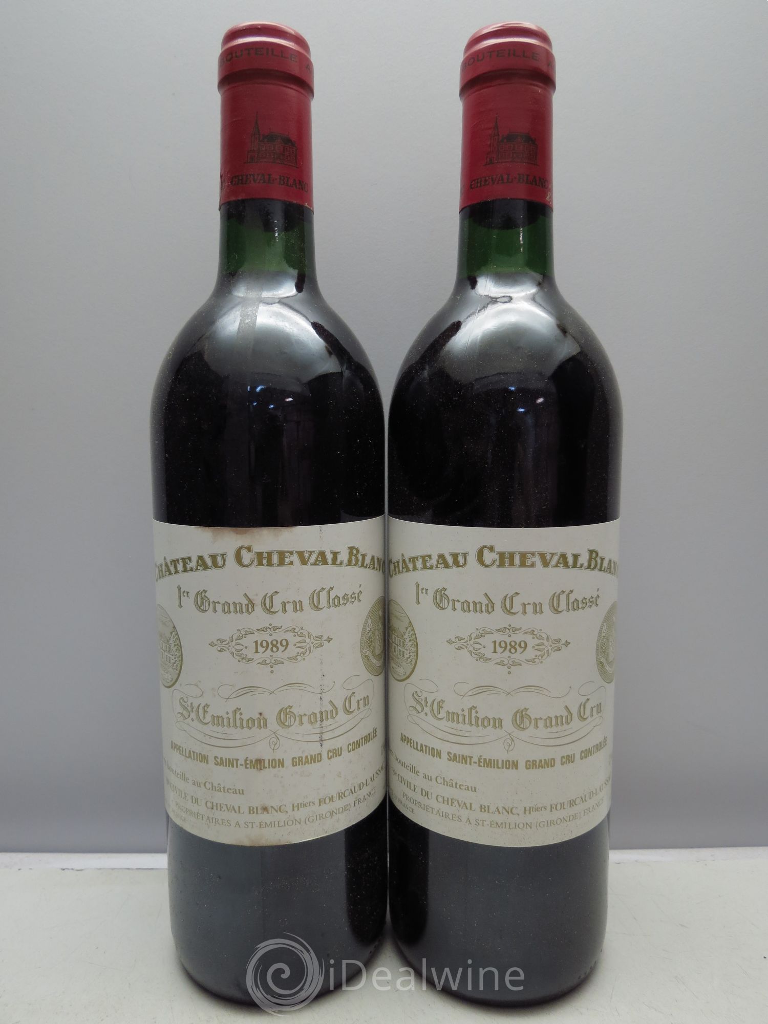 Château Cheval Blanc 1er Grand Cru Classé A 1989 - Lot de 6 bouteilles - 3