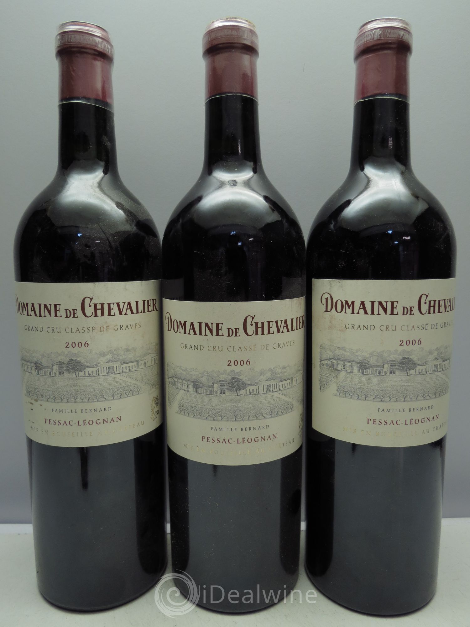 Domaine de Chevalier Cru Classé de Graves (sans prix de réserve / no reserve) 2006 - Posten von 3 Flaschen - 0
