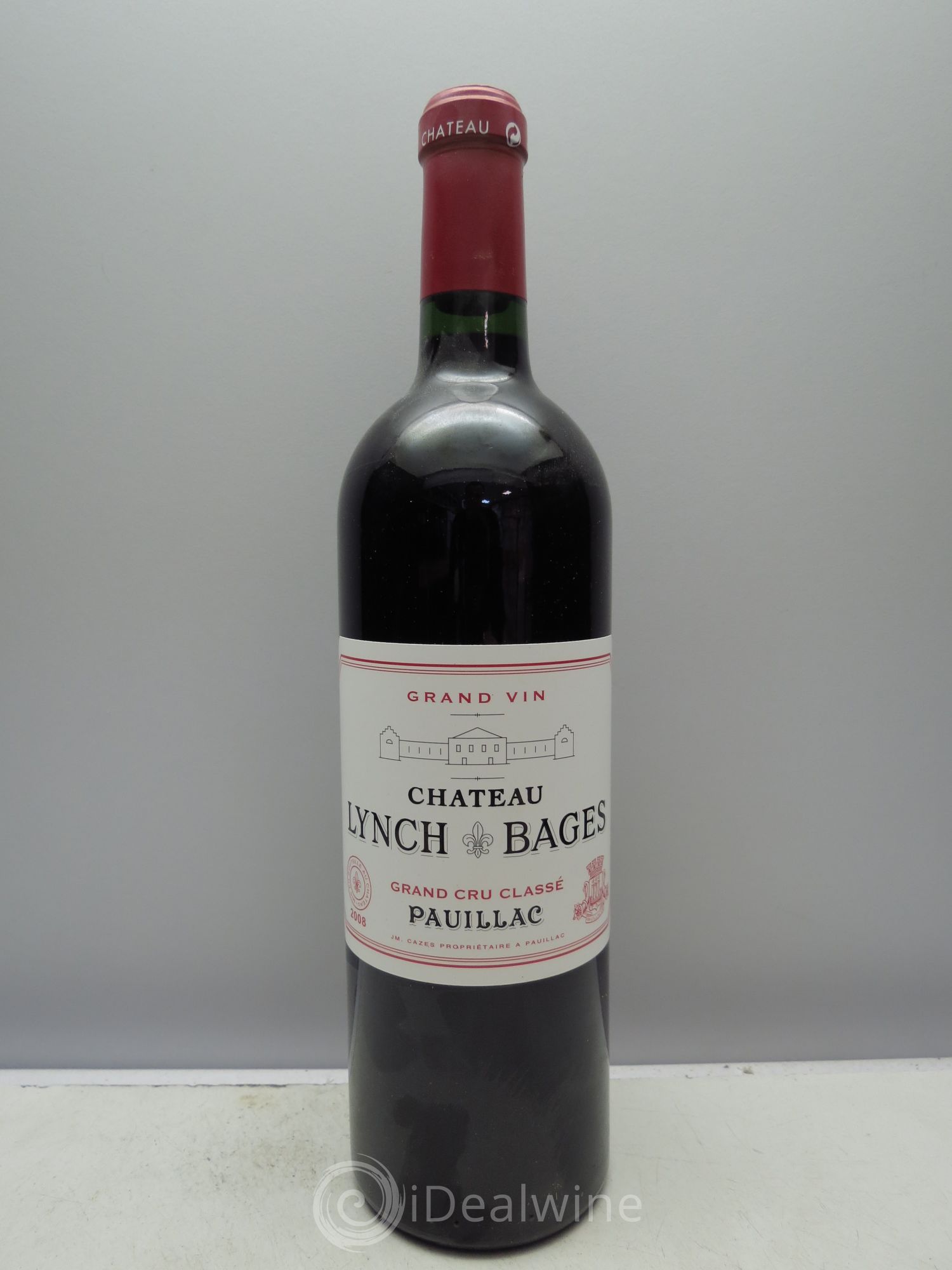 Château Lynch Bages 5ème Grand Cru Classé (sans prix de réserve / no reserve) 2008 - Posten von 1 Flasche - 0