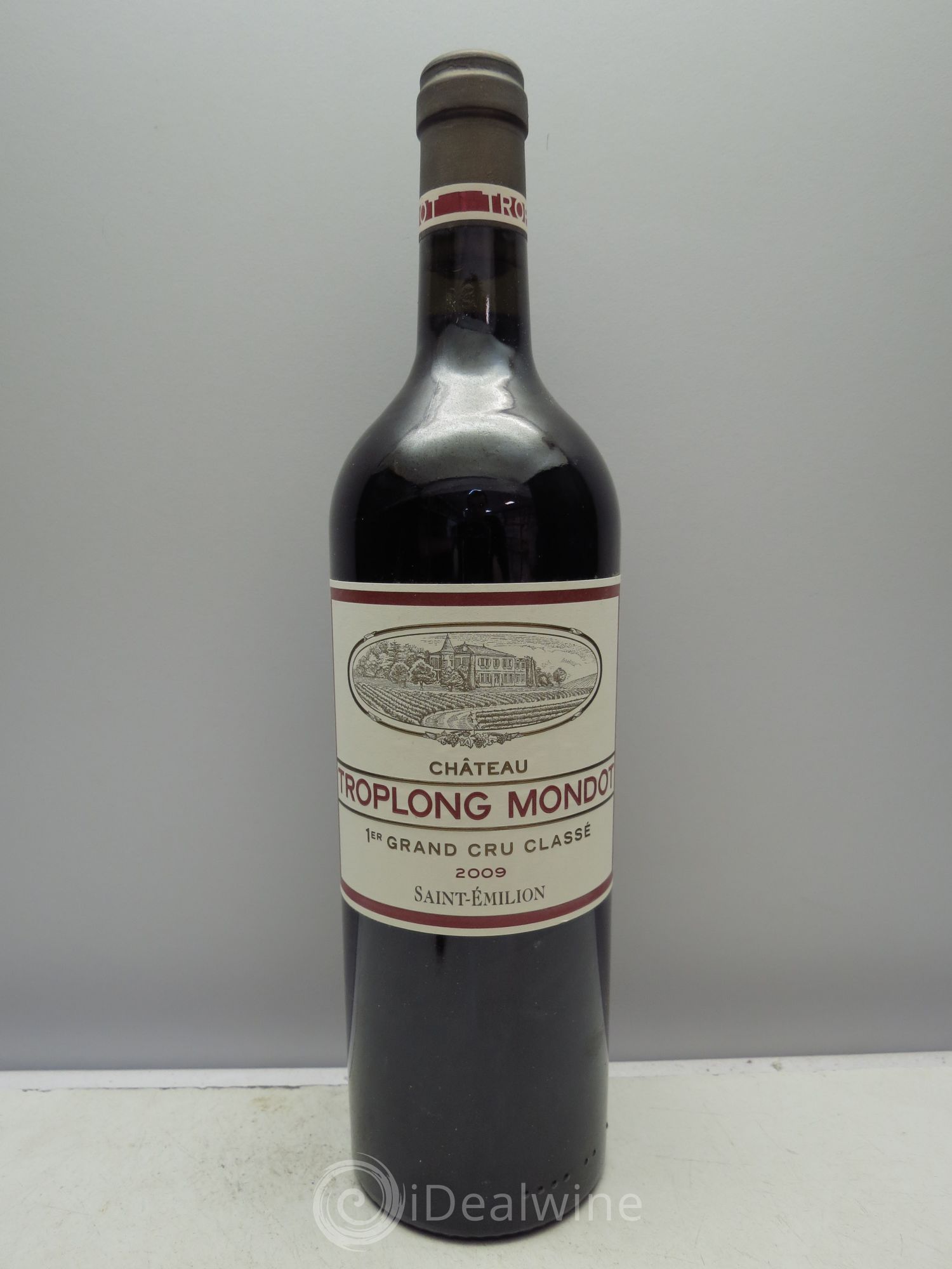 Château Troplong Mondot 1er Grand Cru Classé B 2009 - Lot de 6 bouteilles - 0