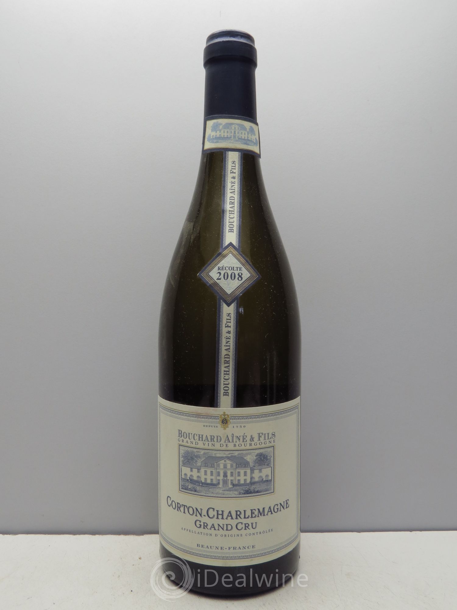 Corton-Charlemagne Grand Cru Bouchard Ainé (sans prix de réserve / no reserve) 2008 - Posten von 1 Flasche - 0