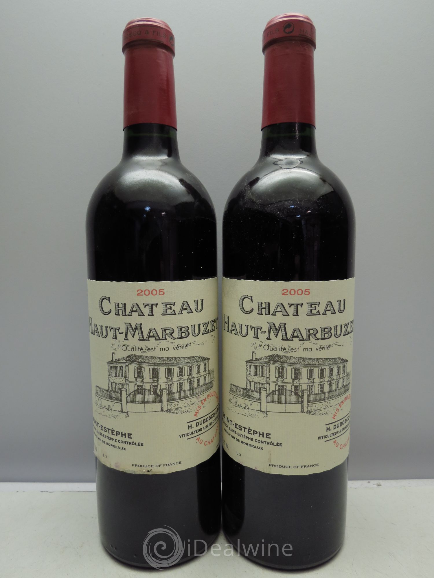 Château Haut Marbuzet (sans prix de réserve / no reserve) 2005 - Posten von 2 Flaschen - 0