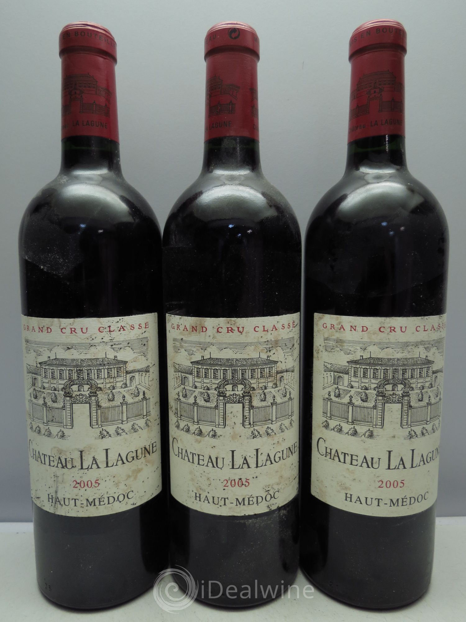 Château la Lagune 3ème Grand Cru Classé 2005 - Lot de 3 bouteilles - 0