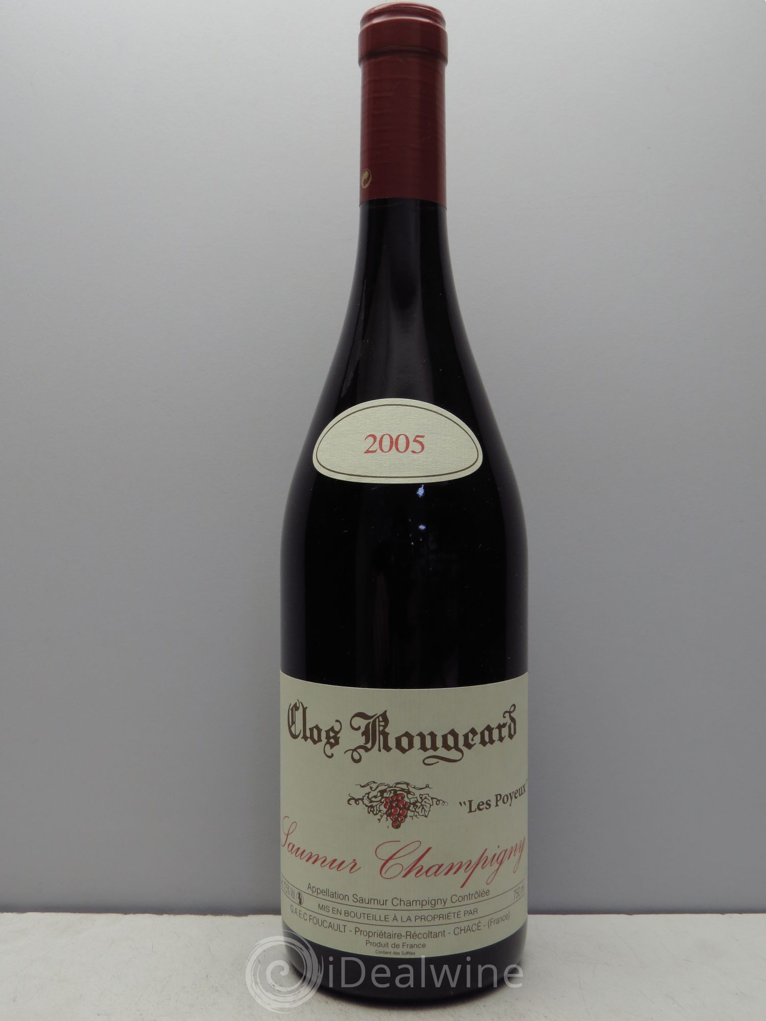 Saumur-Champigny Les Poyeux Clos Rougeard 2005 - Lot de 1 bouteille - 0