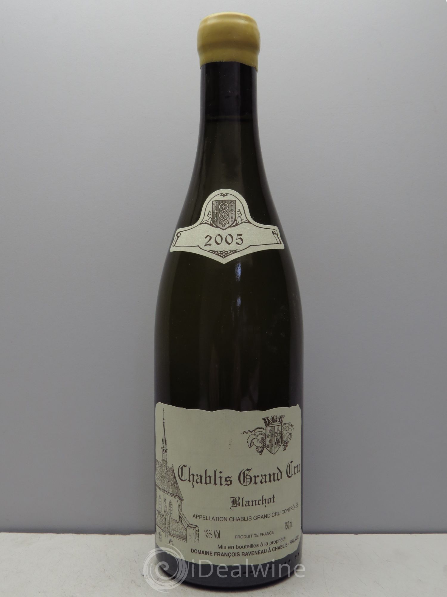 Chablis Grand Cru Blanchot Raveneau (Domaine) 2005 - Lot de 1 bouteille - 0