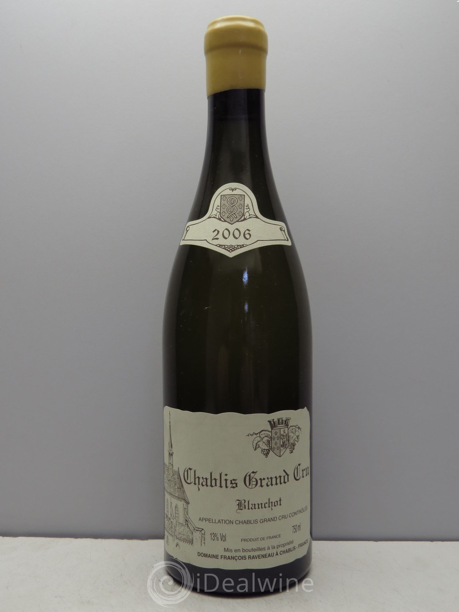 Chablis Grand Cru Blanchot Raveneau (Domaine) 2006 - Lot de 1 bouteille - 0