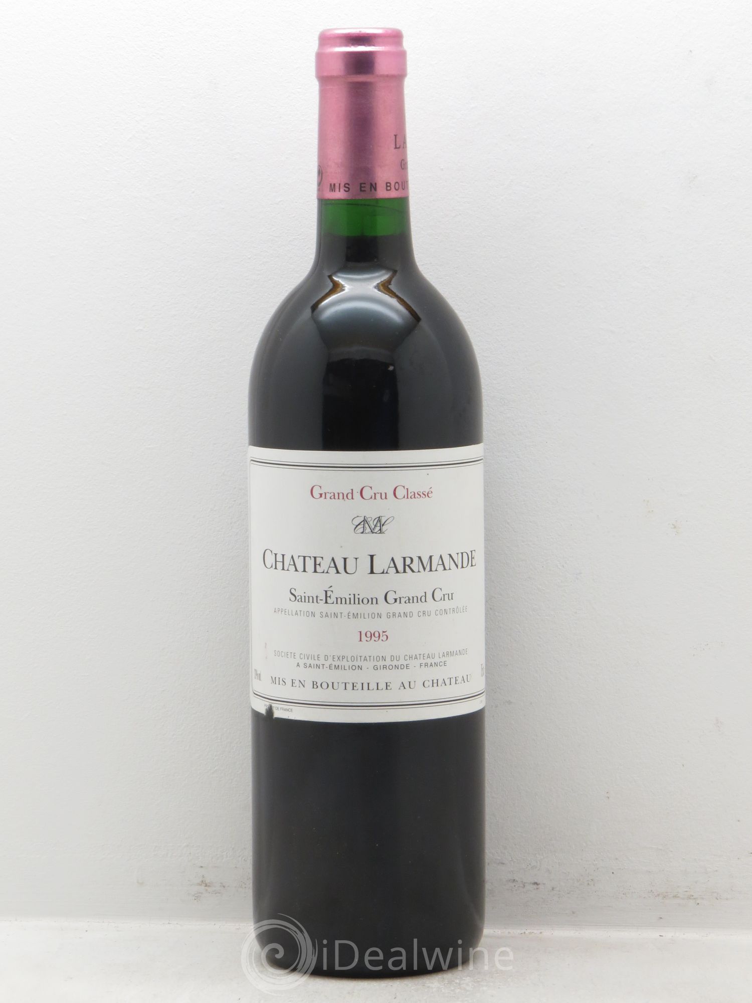 Château Larmande Grand Cru Classé 1995 - Lot de 1 bouteille - 0