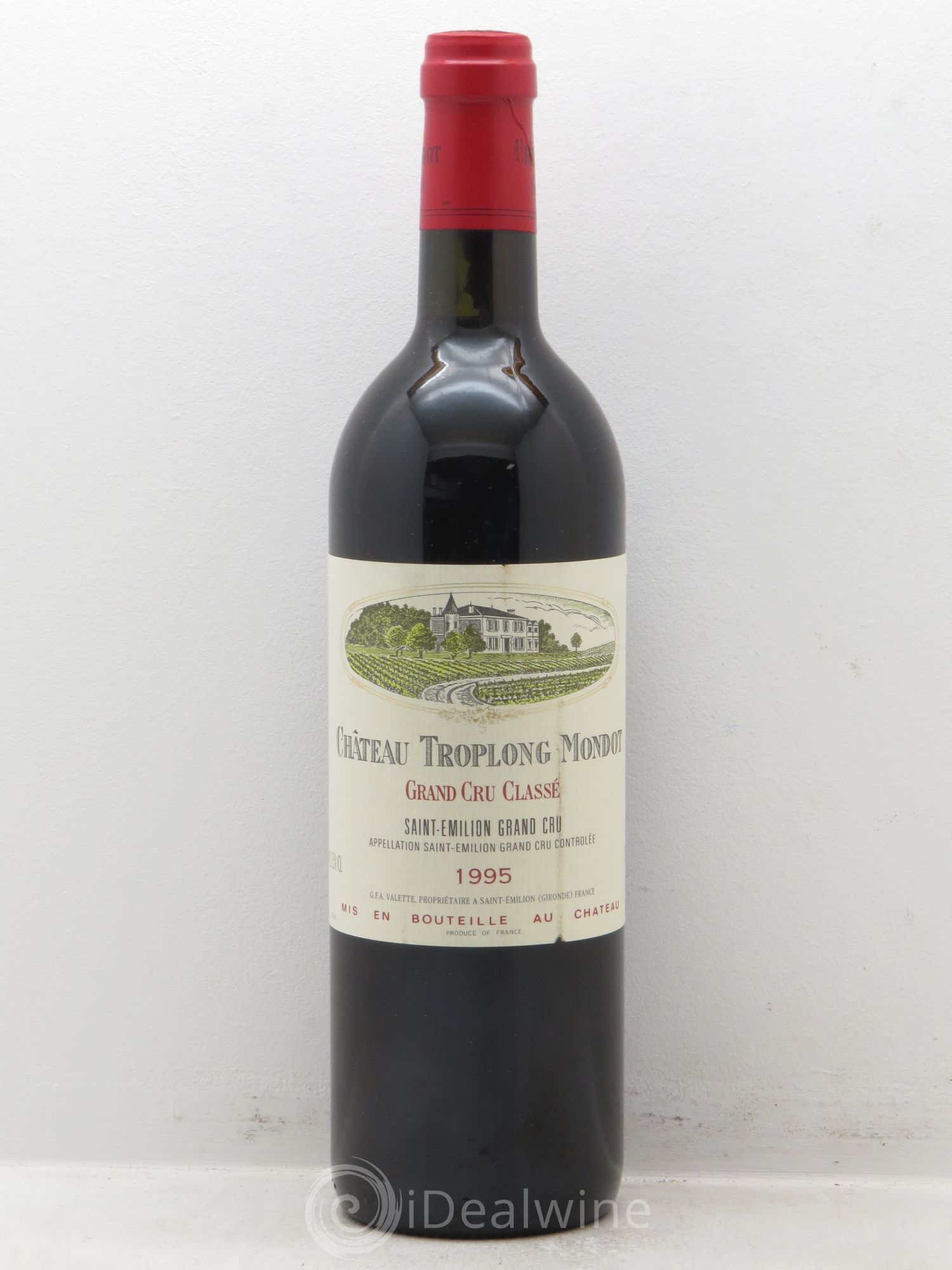 Château Troplong Mondot 1er Grand Cru Classé B 1995 - Lot de 6 bouteilles - 0