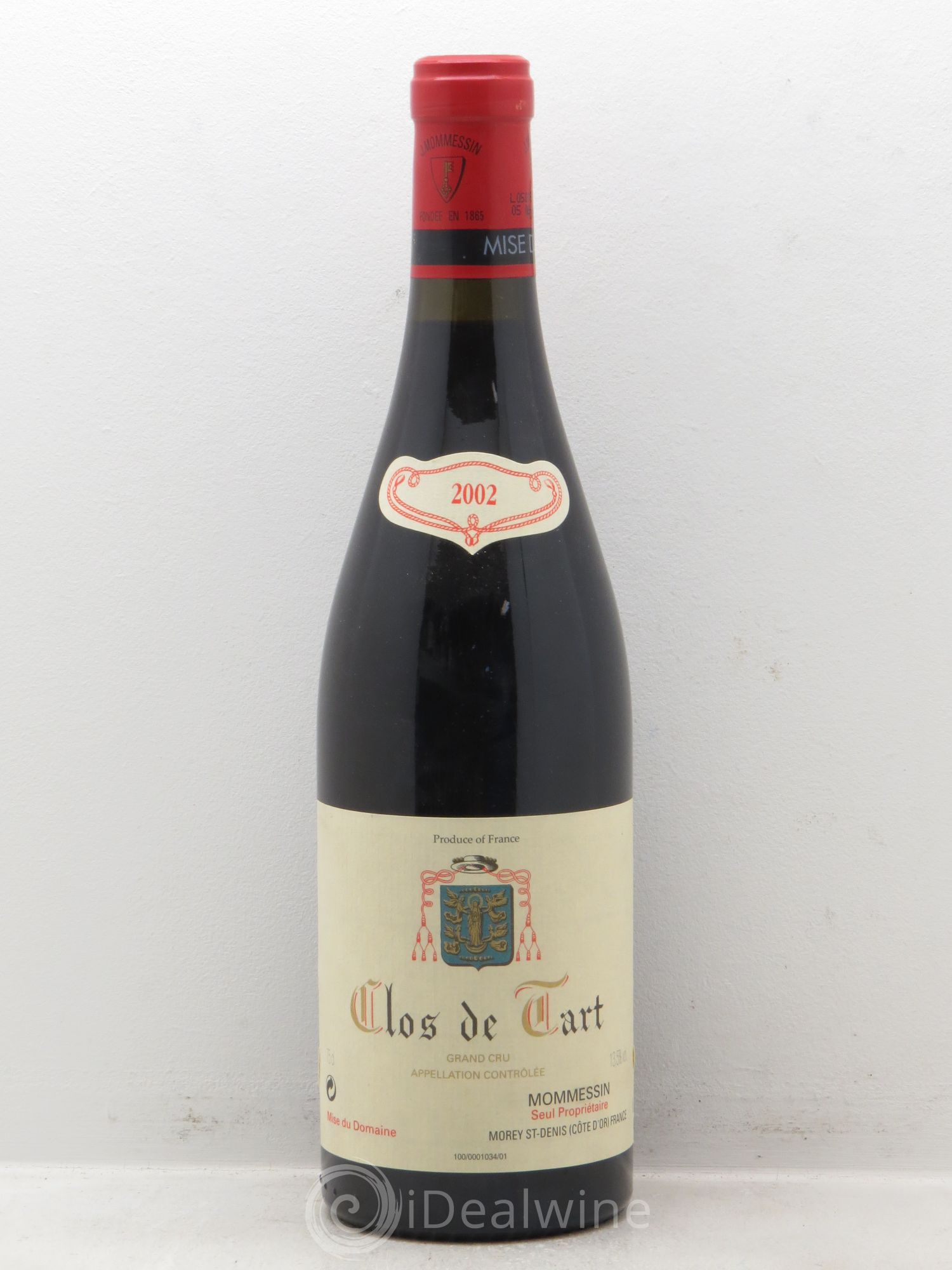 Clos de Tart Grand Cru Clos de Tart 2002 - Lot de 1 bouteille - 0