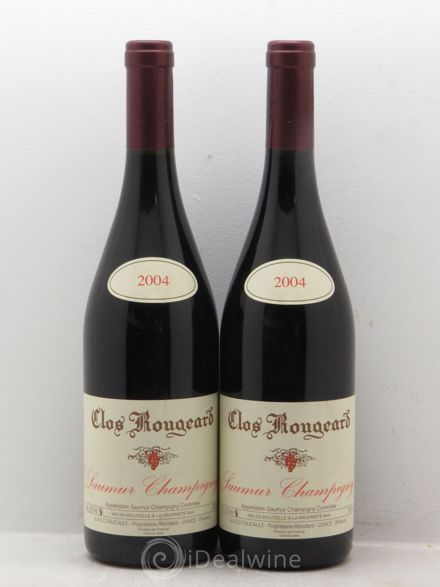 Saumur-Champigny Clos Rougeard 2004 - Lot de 2 bouteilles - 0