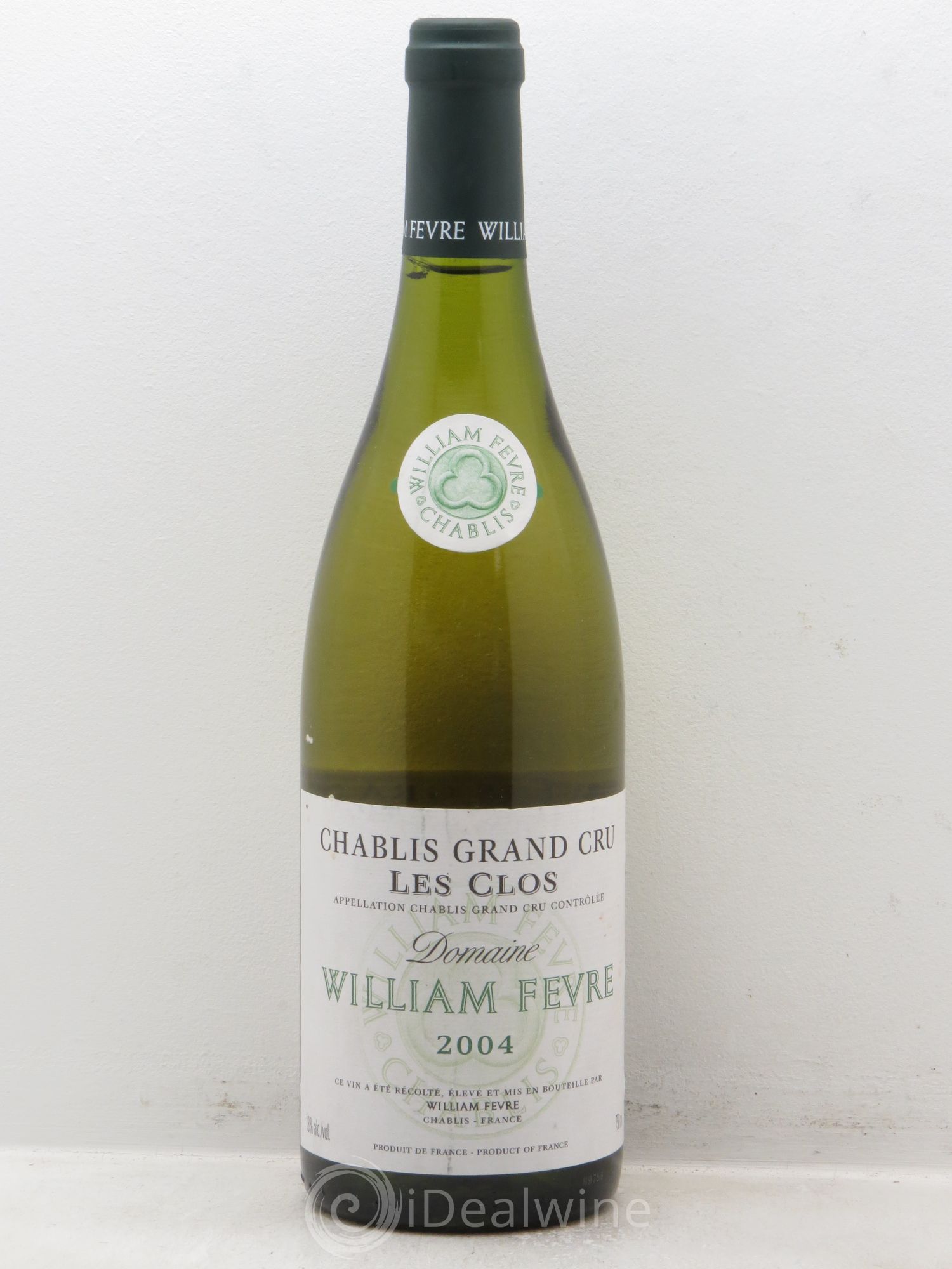 Chablis Grand Cru Les Clos William Fèvre 2004 - Lot de 1 bouteille - 0