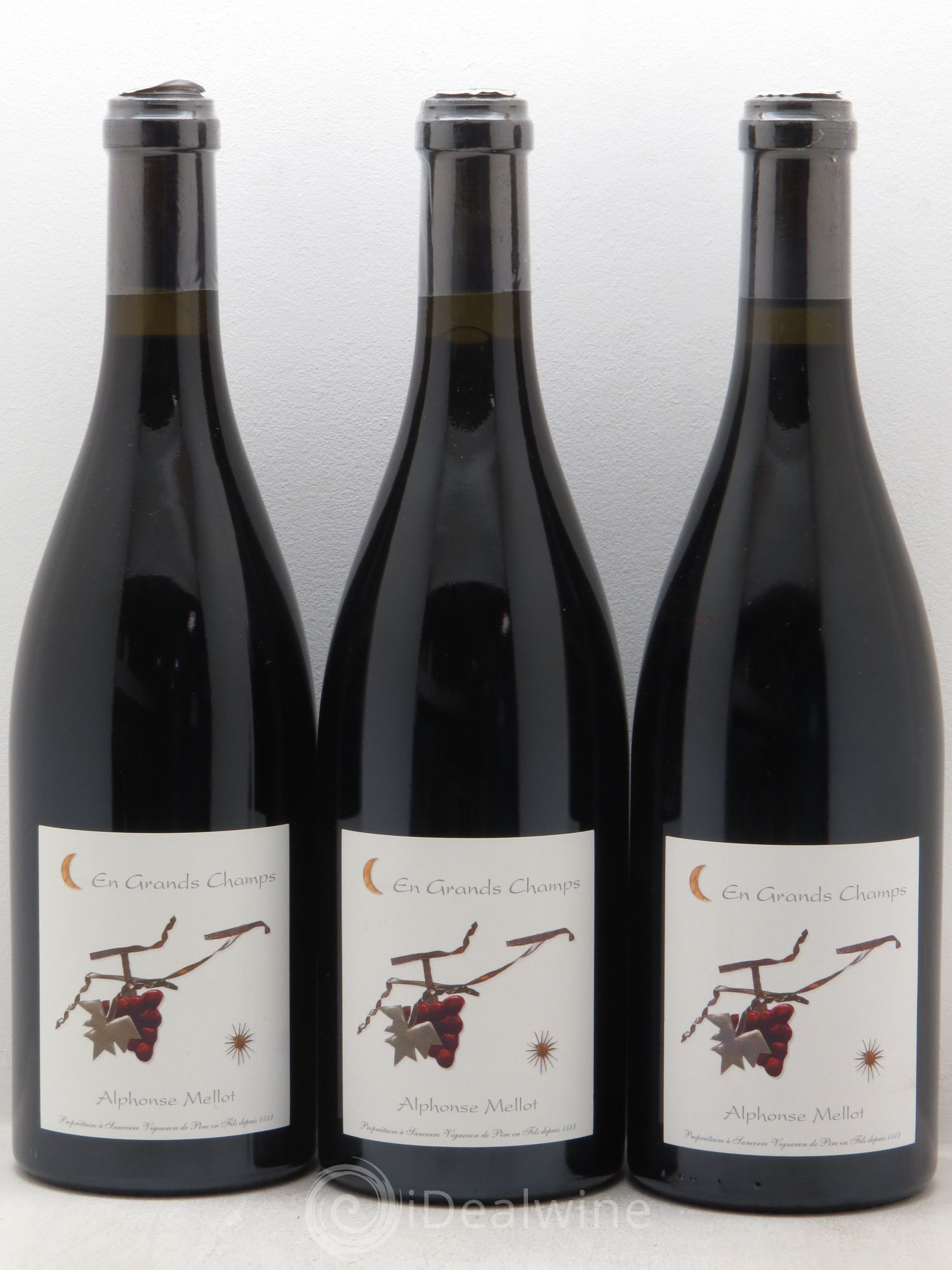 Sancerre En Grands Champs Alphonse Mellot 2005 - Lot de 3 bouteilles - 0