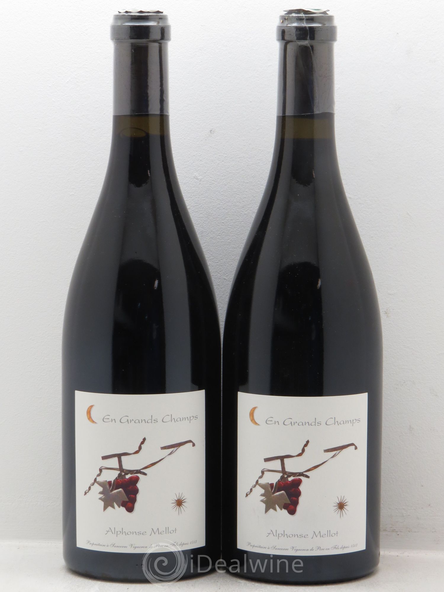 Sancerre En Grands Champs Alphonse Mellot 2005 - Lot de 2 bouteilles - 0