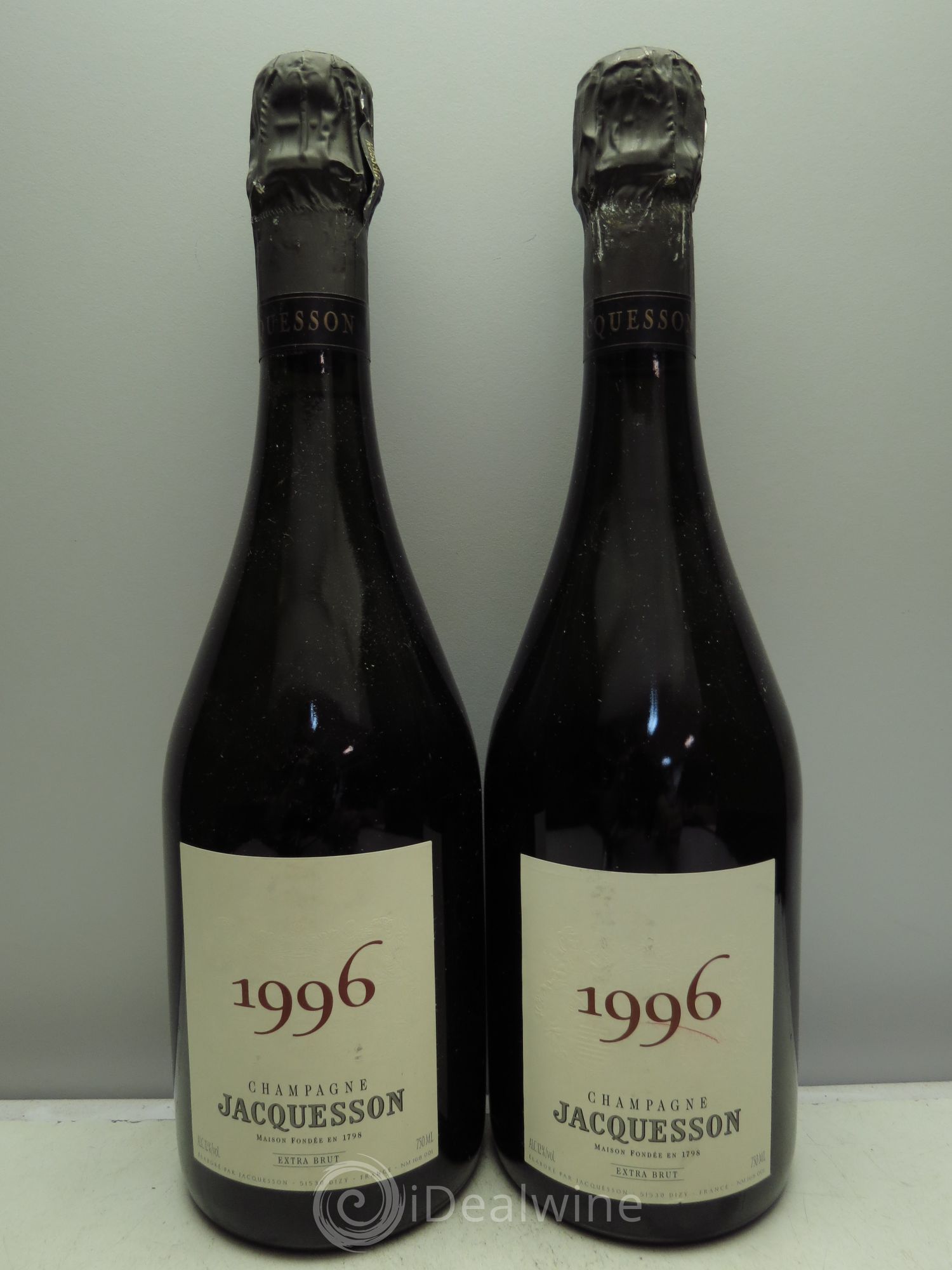 Millésimé Jacquesson 1996 - Lot de 2 bouteilles - 0