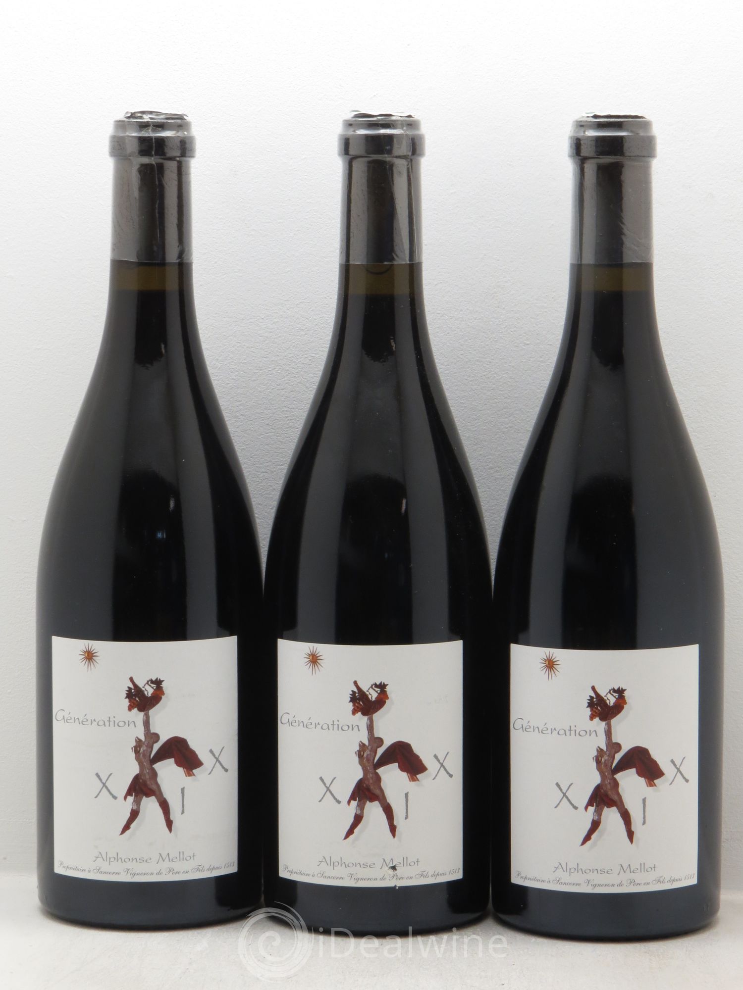 Sancerre Génération XIX Alphonse Mellot 2005 - Lot de 3 bouteilles - 0