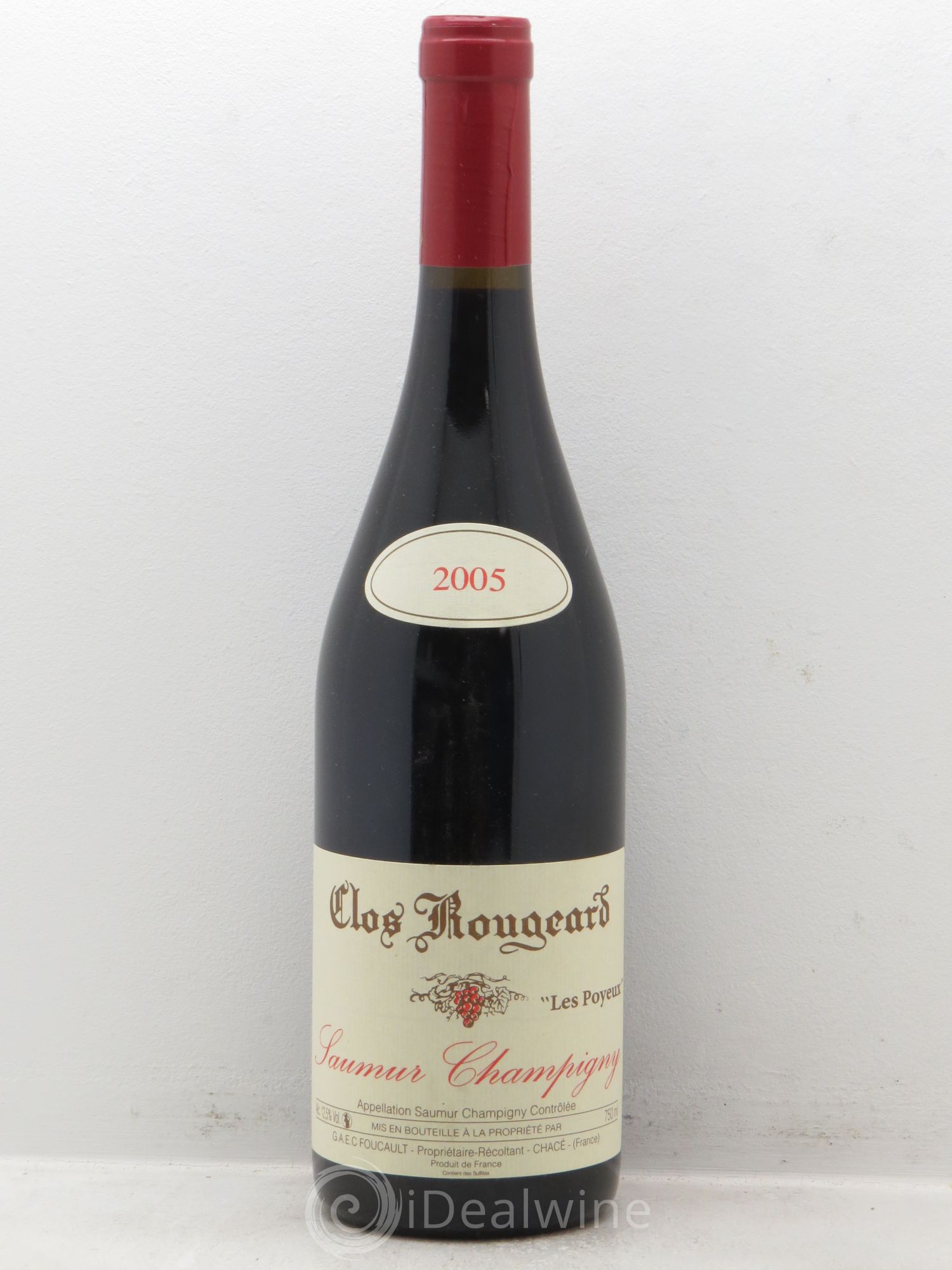 Saumur-Champigny Les Poyeux Clos Rougeard 2005 - Lot de 1 bouteille - 0