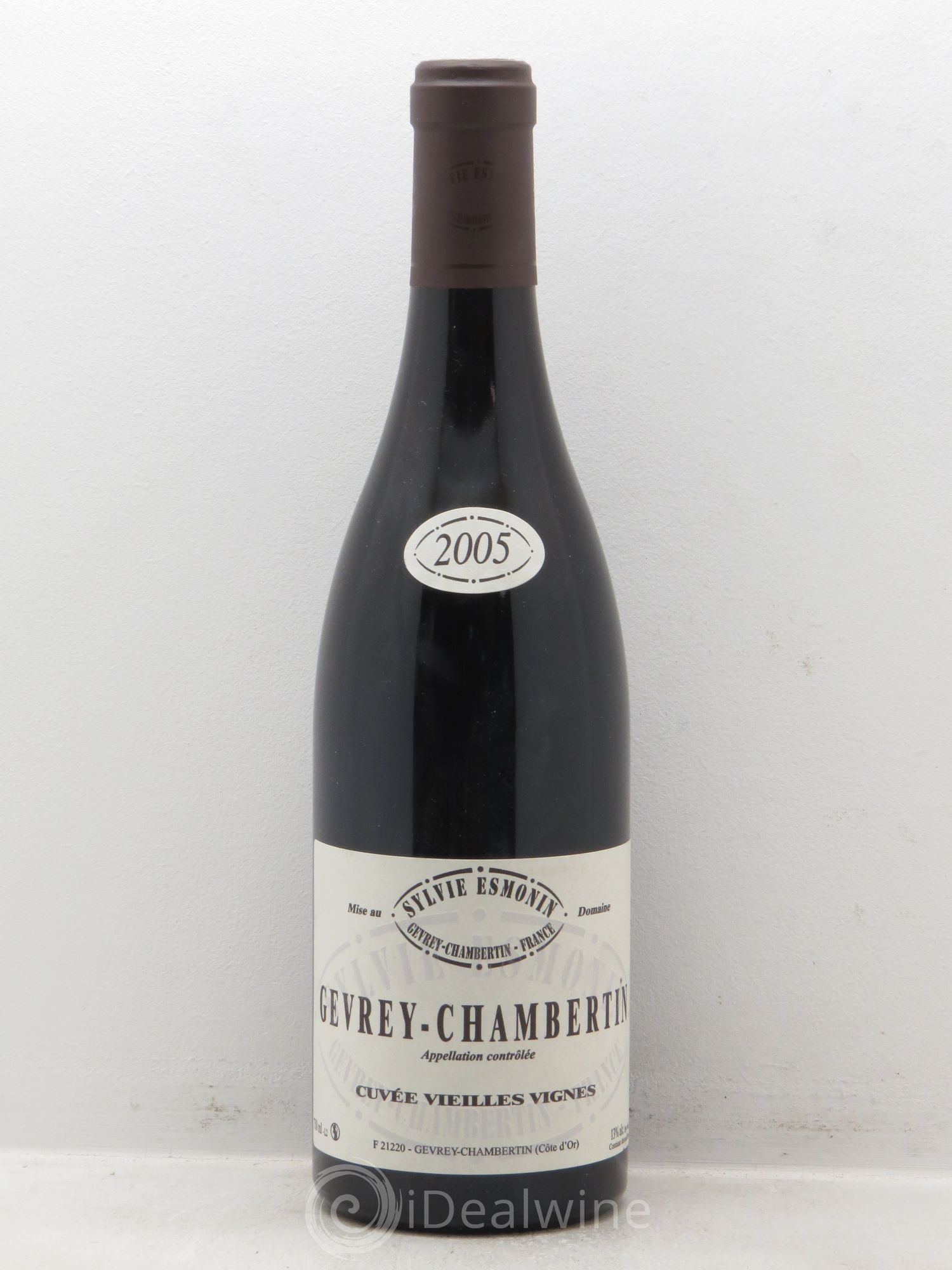 Gevrey-Chambertin Vieilles Vignes Sylvie Esmonin 2005 - Lot de 1 bouteille - 0