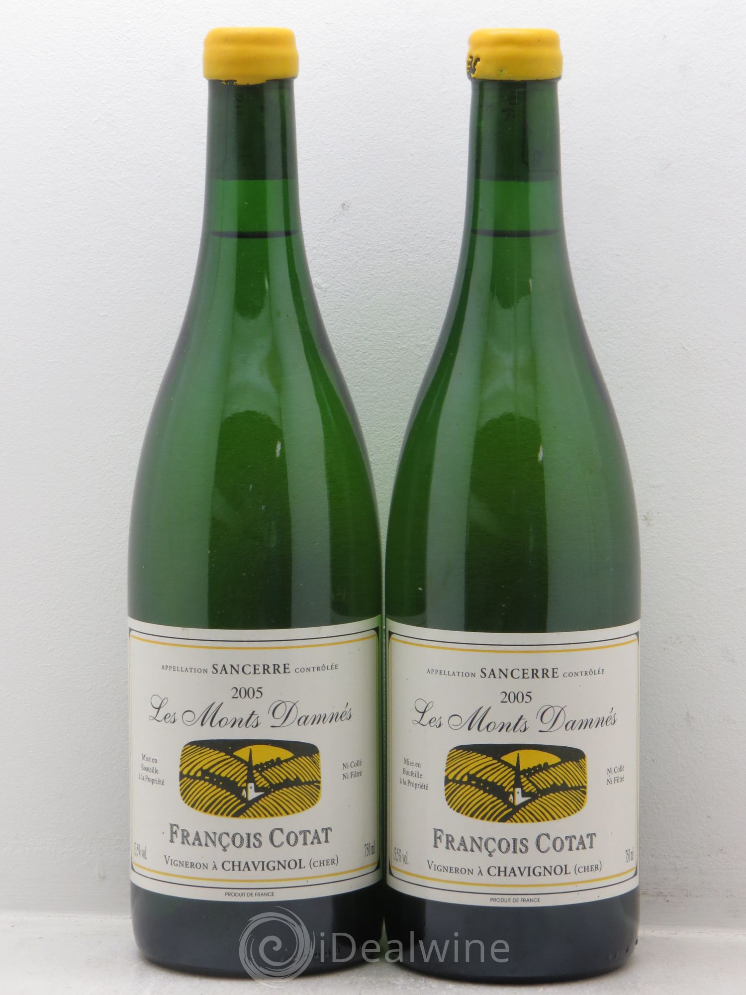 Sancerre Les Monts Damnés François Cotat 2005 - Lot de 2 bouteilles - 0