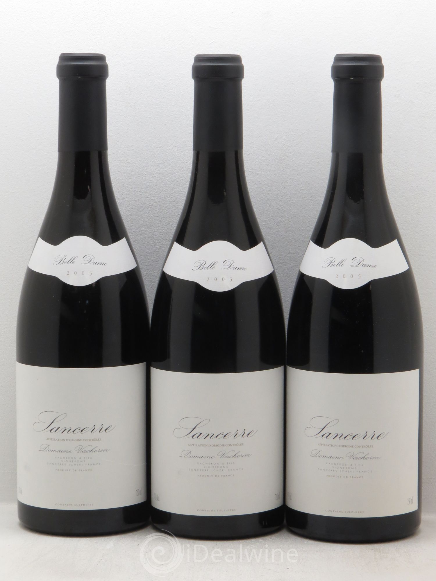 Sancerre Belles Dames 2005 - Lot de 3 bouteilles - 0