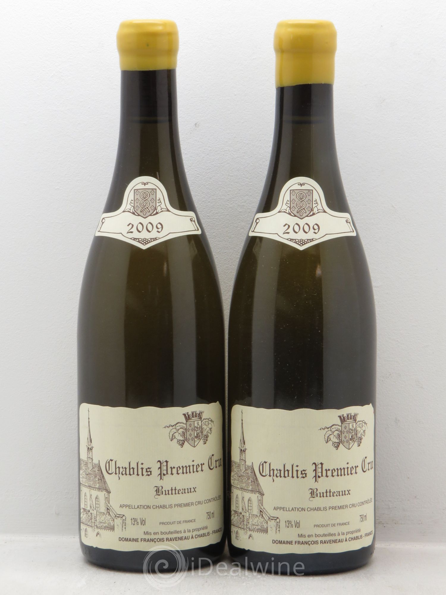 Chablis 1er Cru Butteaux Raveneau (Domaine) 2009 - Lot de 2 bouteilles - 0