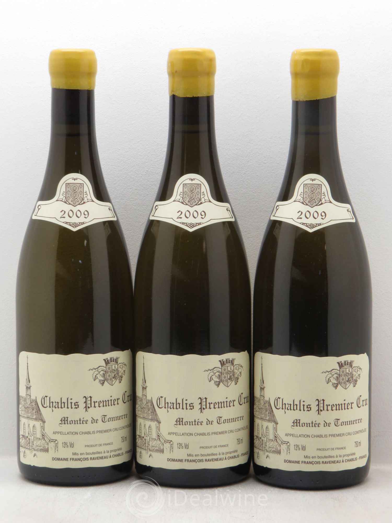 Chablis 1er Cru Montée de Tonnerre Raveneau (Domaine) 2009 - Lot de 3 bouteilles - 0