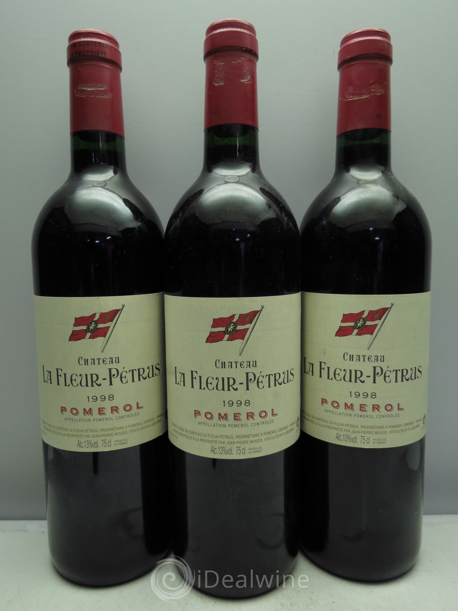 Château la Fleur Petrus 1998 - Lot de 3 bouteilles - 0