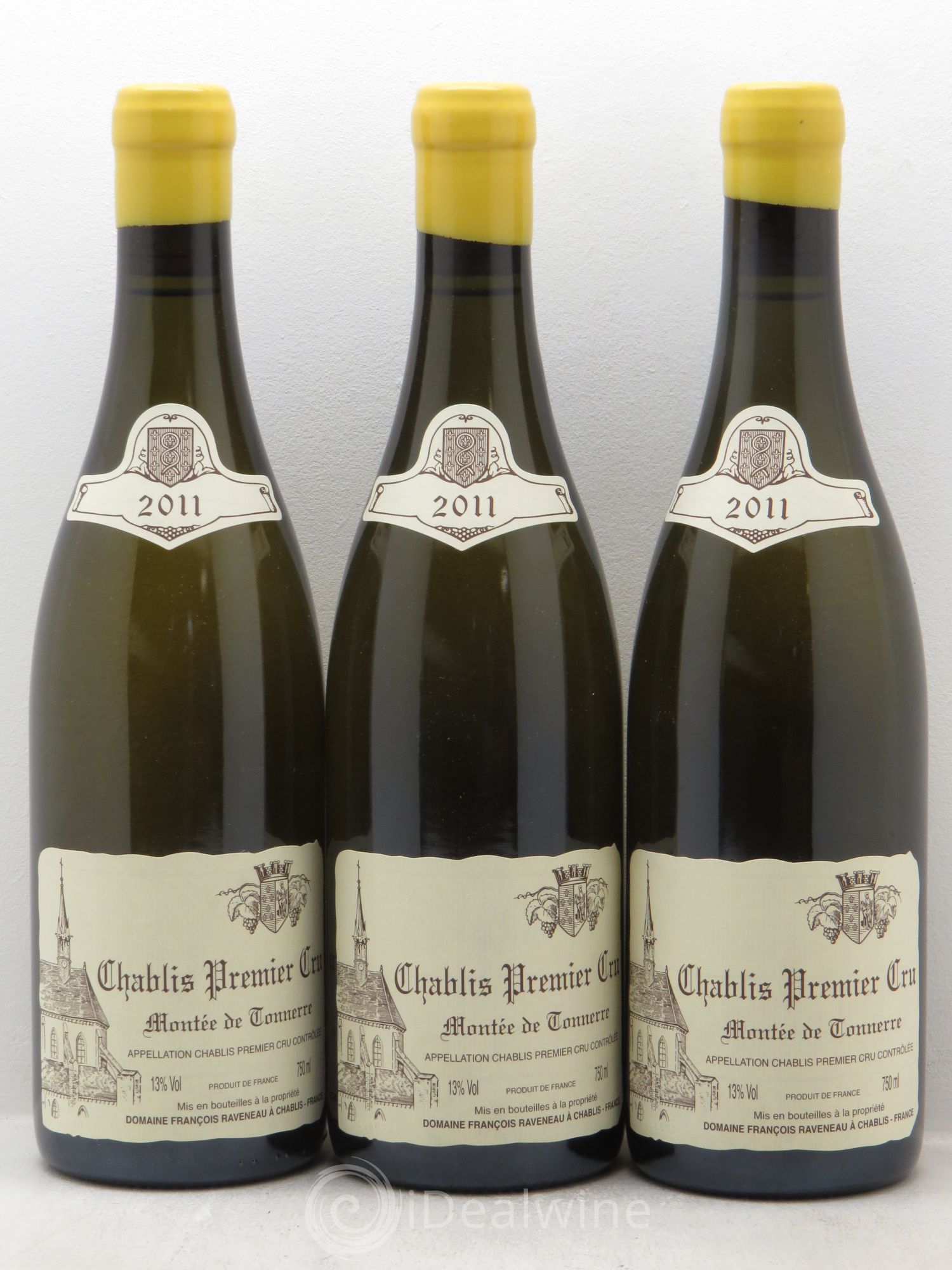 Chablis 1er Cru Montée de Tonnerre Raveneau (Domaine) 2011 - Lot de 3 bouteilles - 0