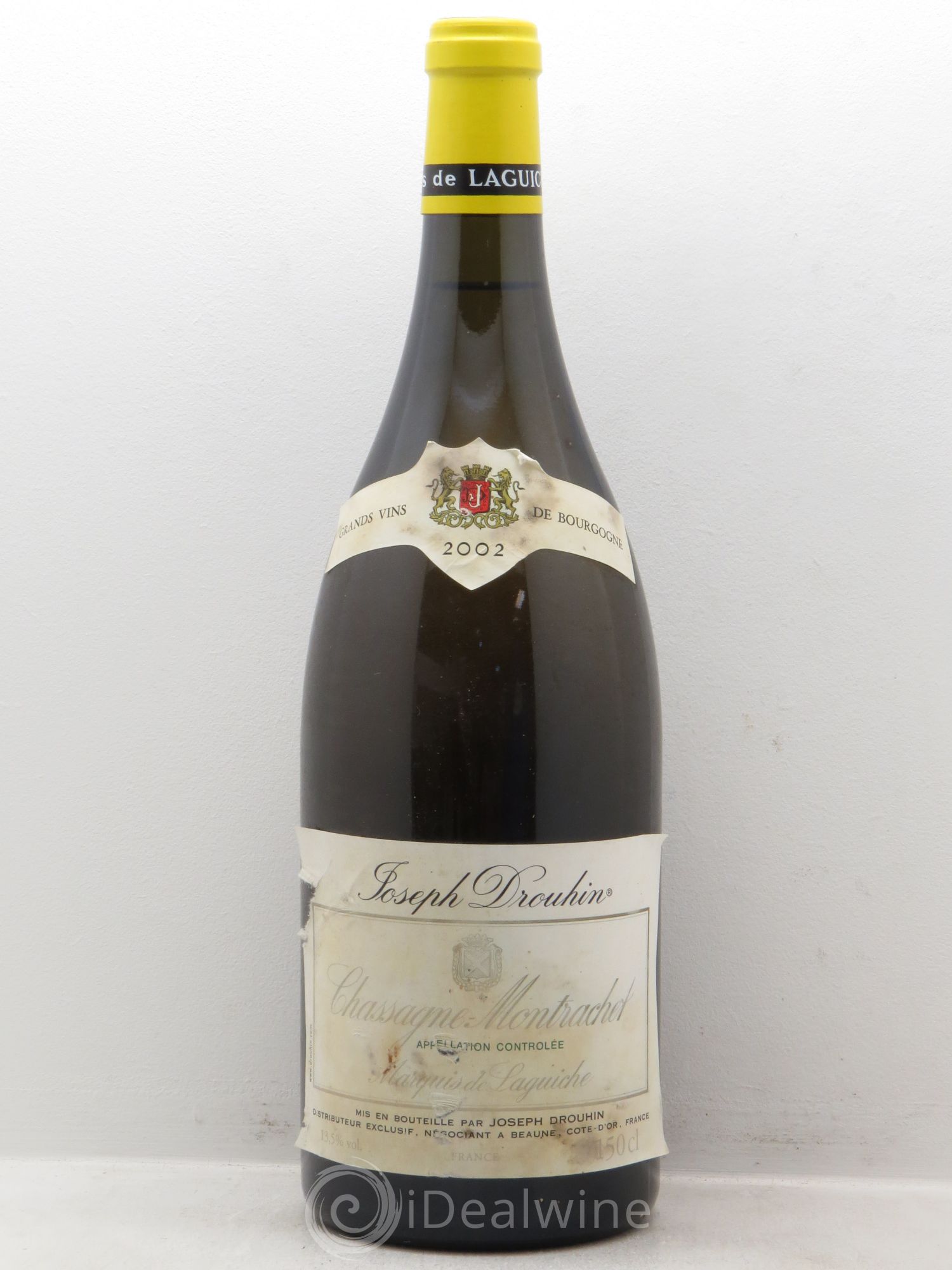 Montrachet Grand Cru Marquis de Laguiche Joseph Drouhin 2002 - Lot de 1 magnum - 0
