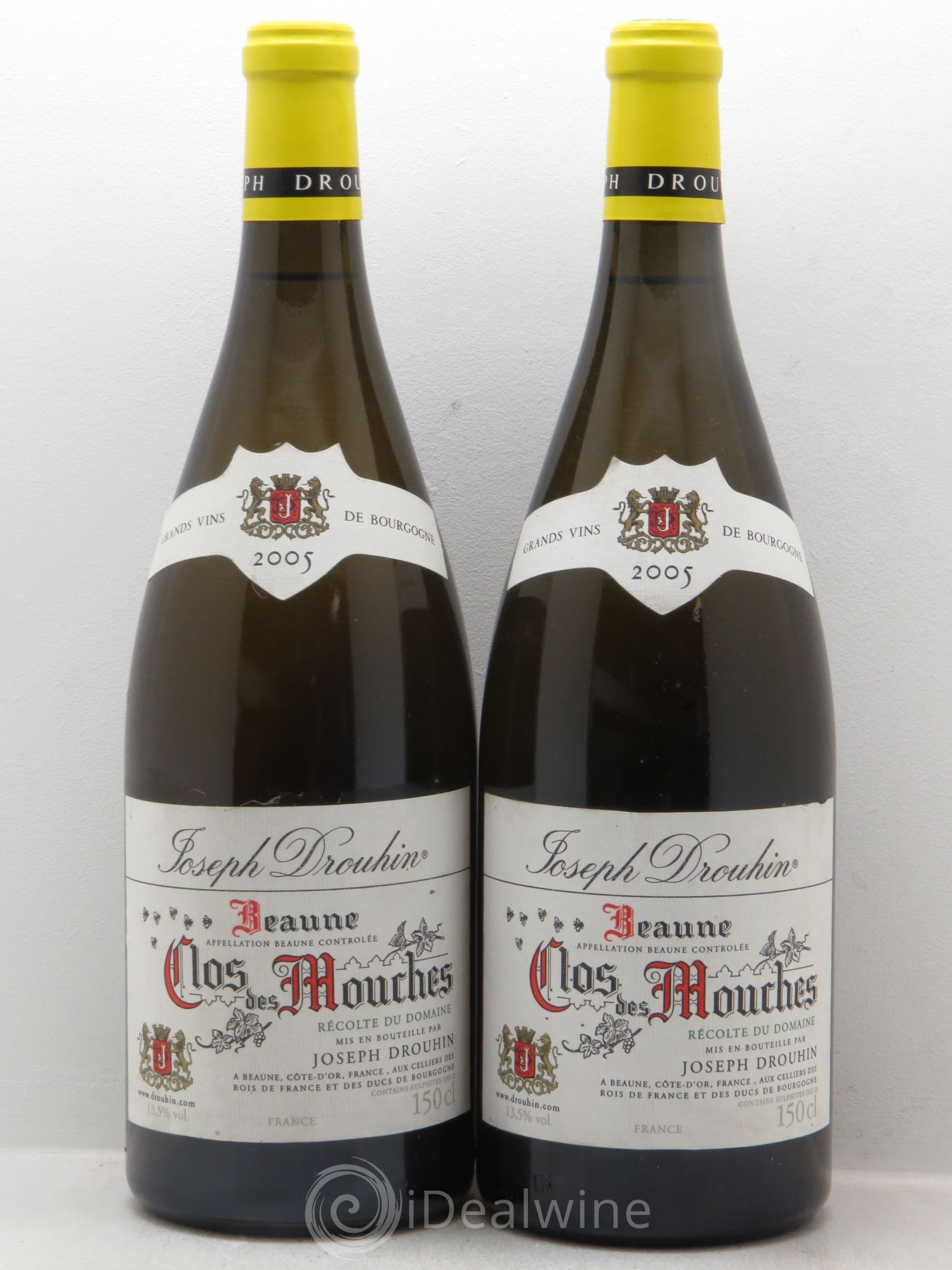 Beaune 1er Cru Clos des Mouches Joseph Drouhin 2005 - Lot de 2 magnums - 0