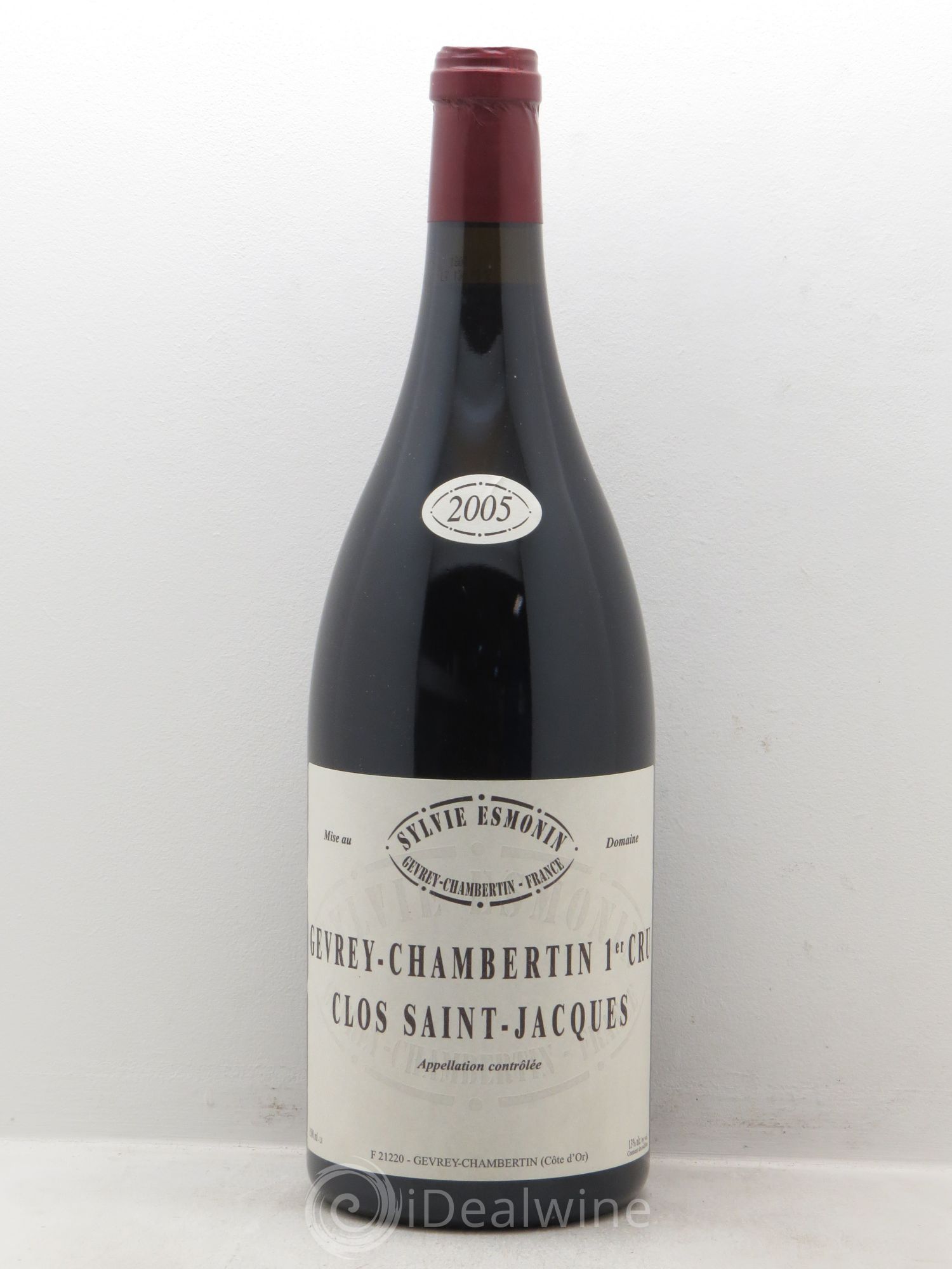 Gevrey-Chambertin 1er Cru Clos Saint Jacques Sylvie Esmonin 2005 - Lot de 1 magnum - 0