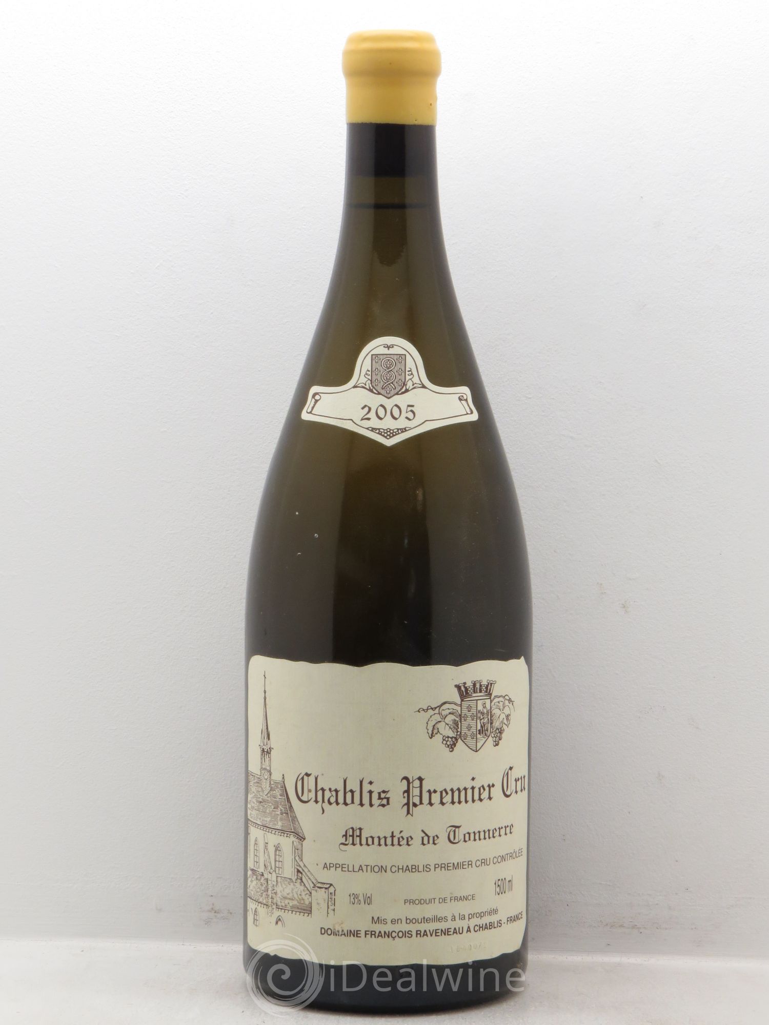 Chablis 1er Cru Montée de Tonnerre Raveneau (Domaine) 2005 - Lot de 1 magnum - 0