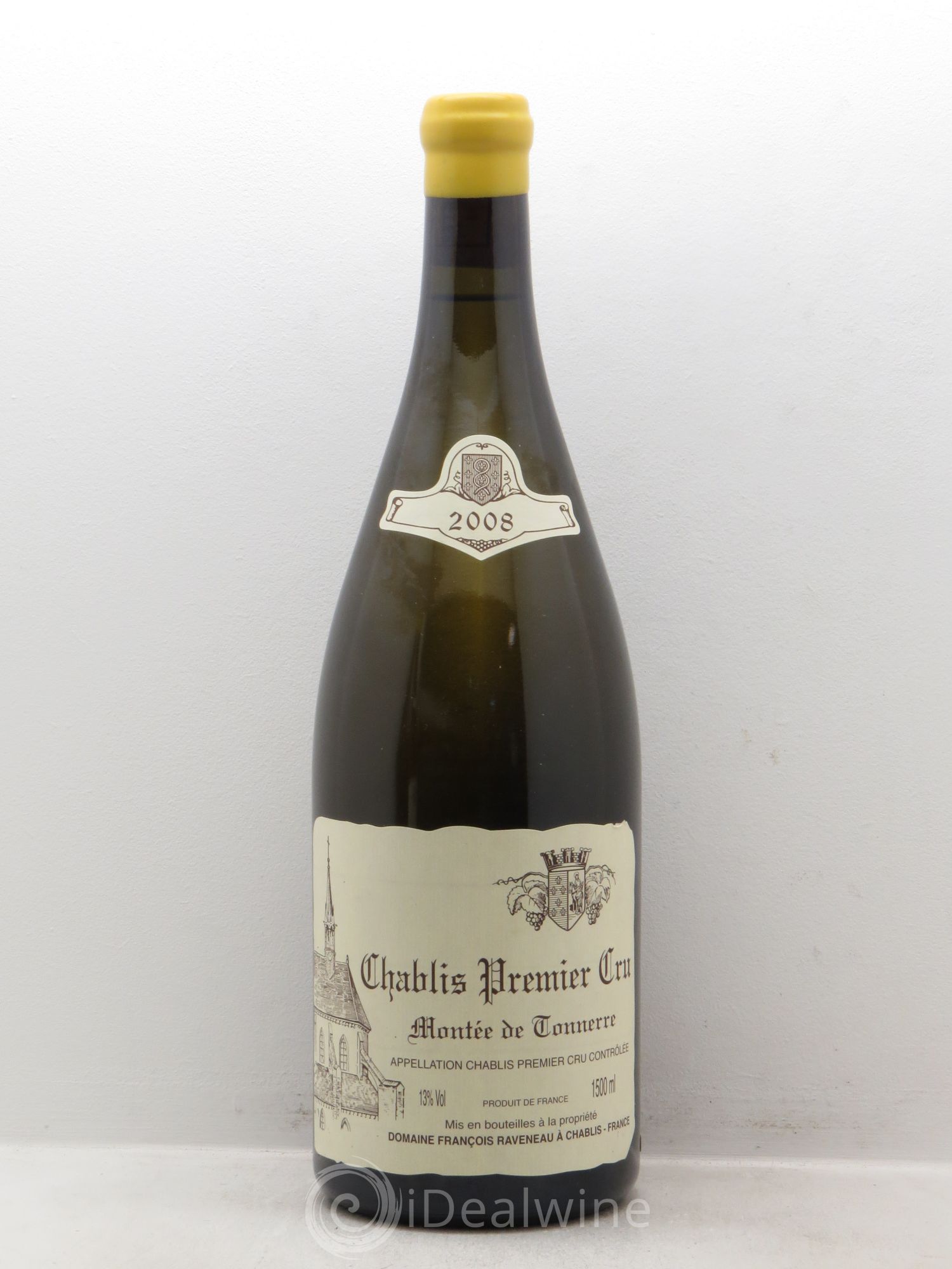 Chablis 1er Cru Montée de Tonnerre Raveneau (Domaine) 2008 - Lot de 1 magnum - 0