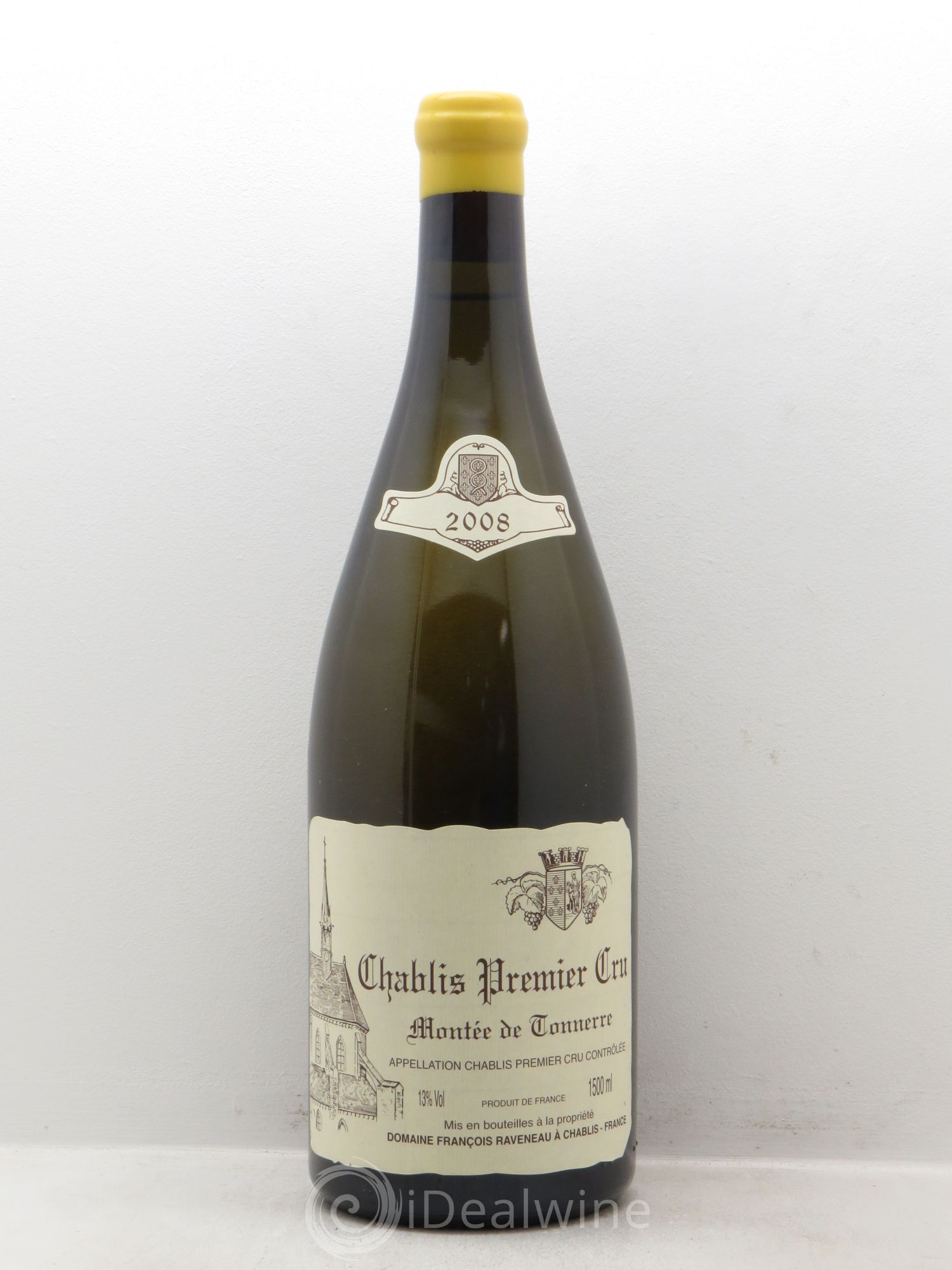 Chablis 1er Cru Montée de Tonnerre Raveneau (Domaine) 2008 - Lot de 1 magnum - 0