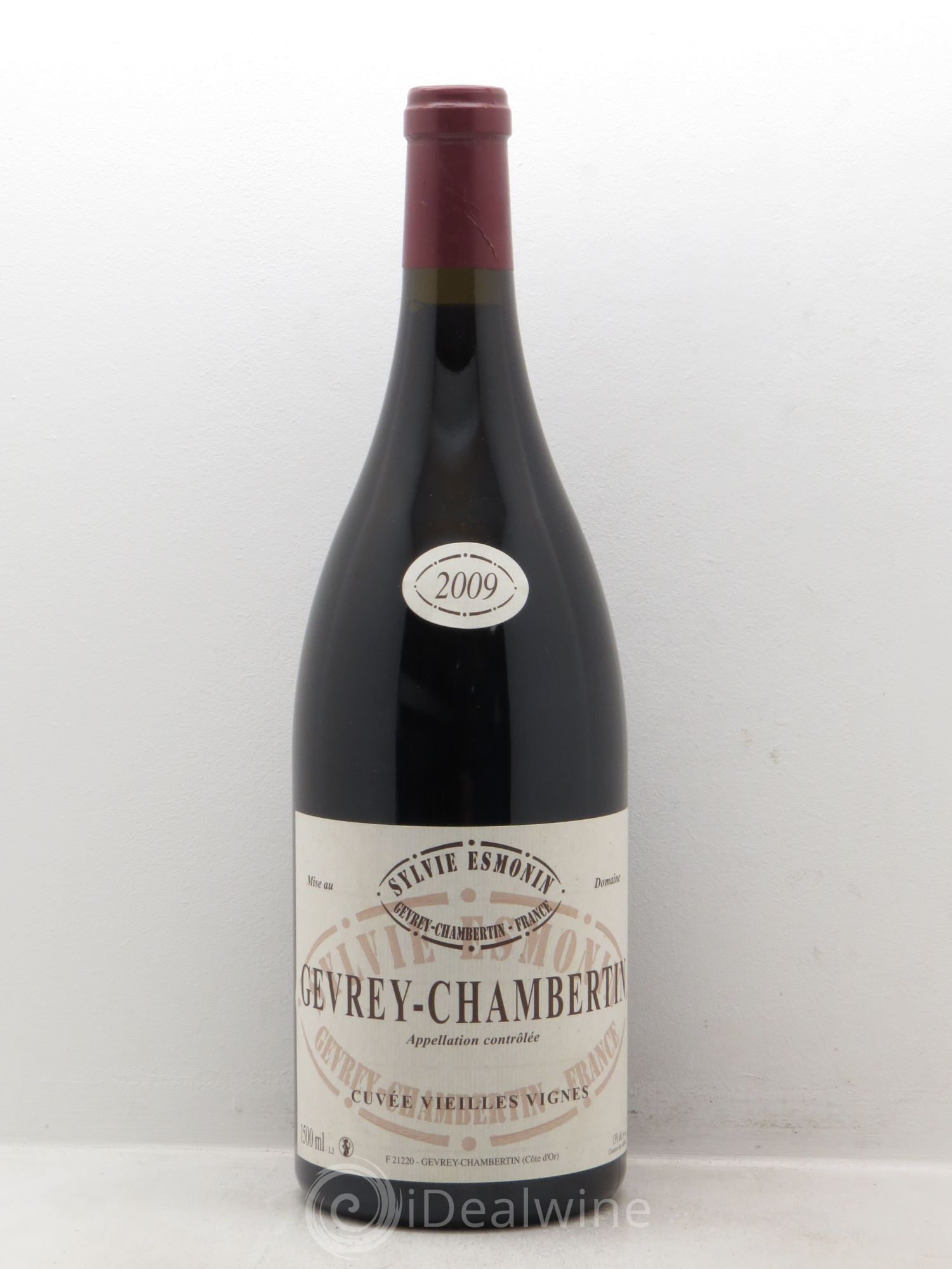 Gevrey-Chambertin Vieilles Vignes Sylvie Esmonin 2009 - Lot de 1 magnum - 0