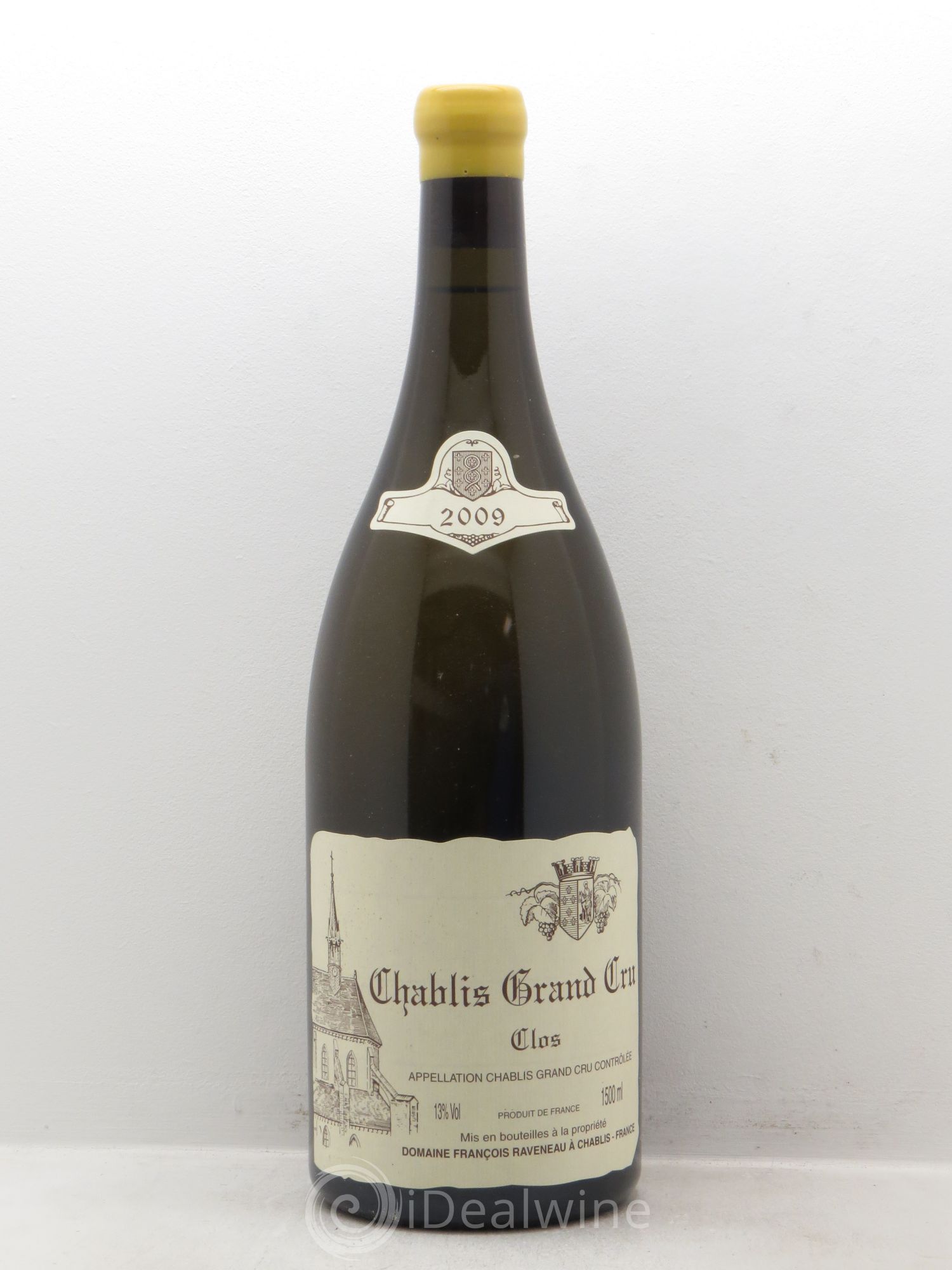 Chablis Grand Cru Clos Raveneau (Domaine) 2009 - Lot de 1 magnum - 0