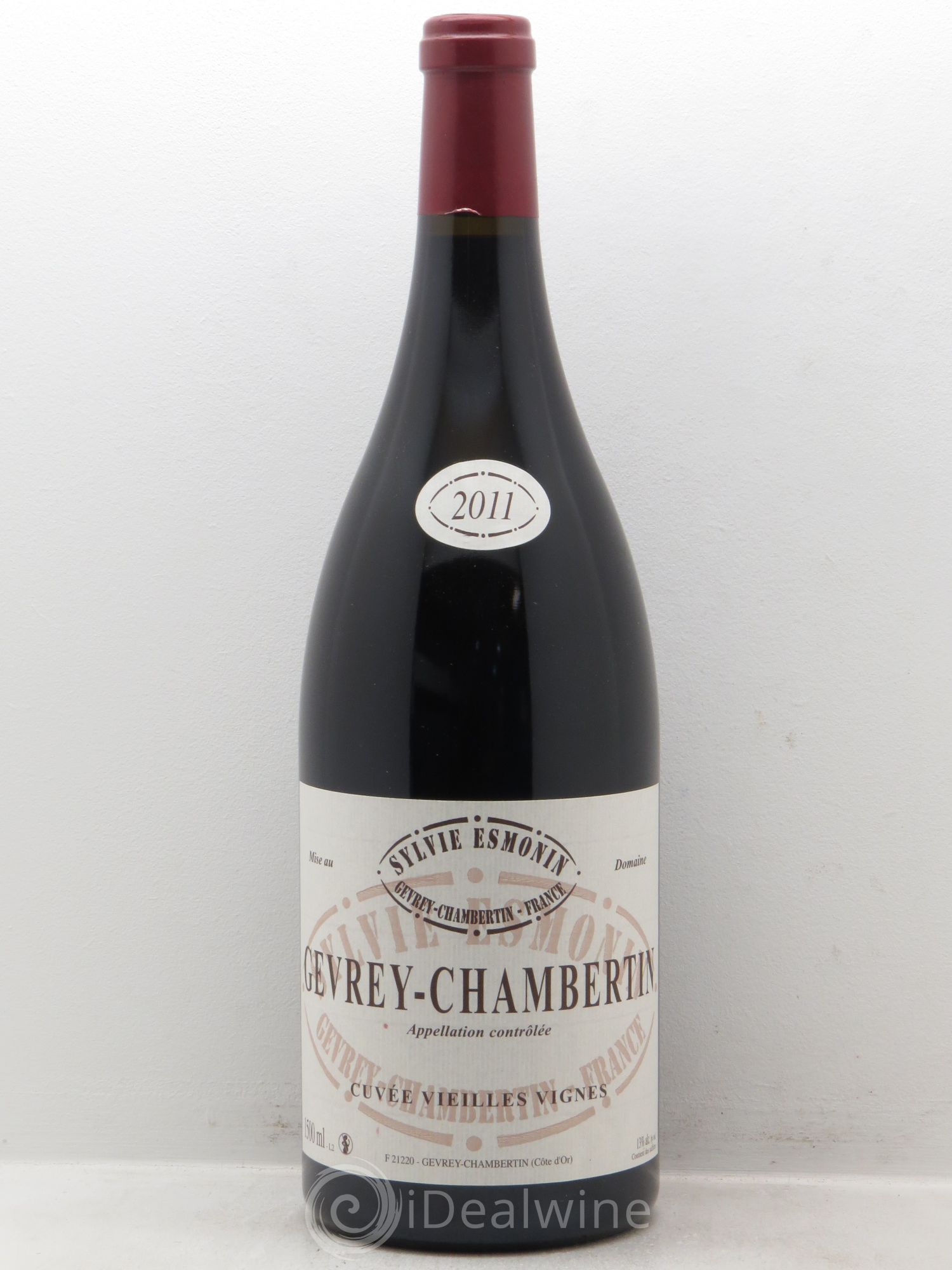 Gevrey-Chambertin Vieilles Vignes Sylvie Esmonin 2011 - Lot de 1 magnum - 0