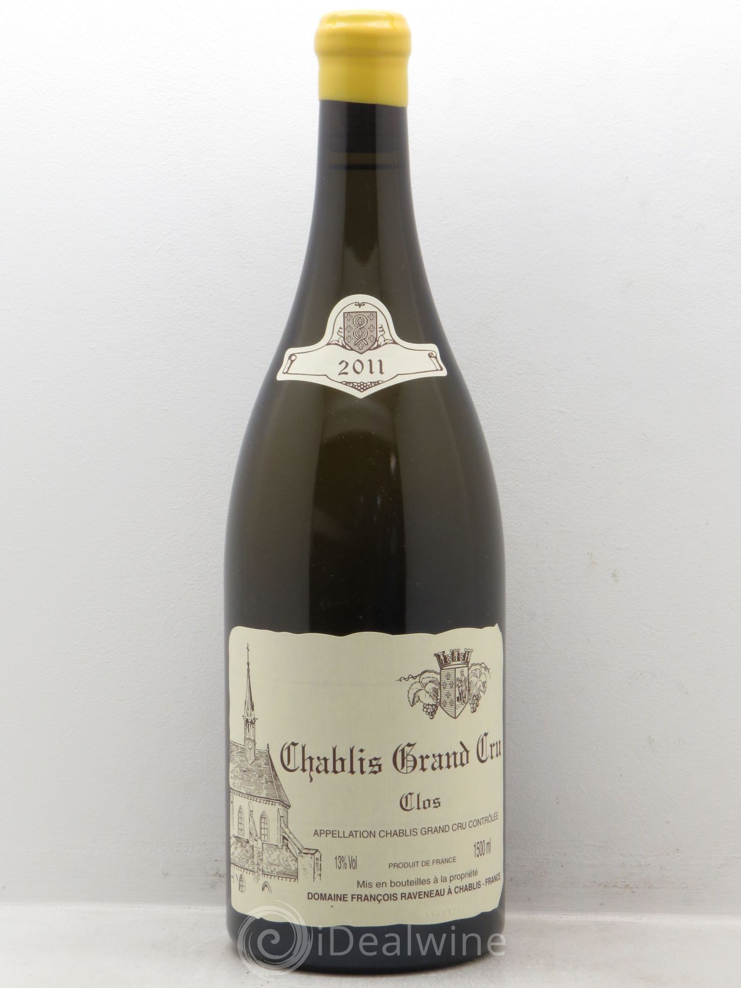 Chablis Grand Cru Clos Raveneau (Domaine) 2011 - Lot de 1 magnum - 0
