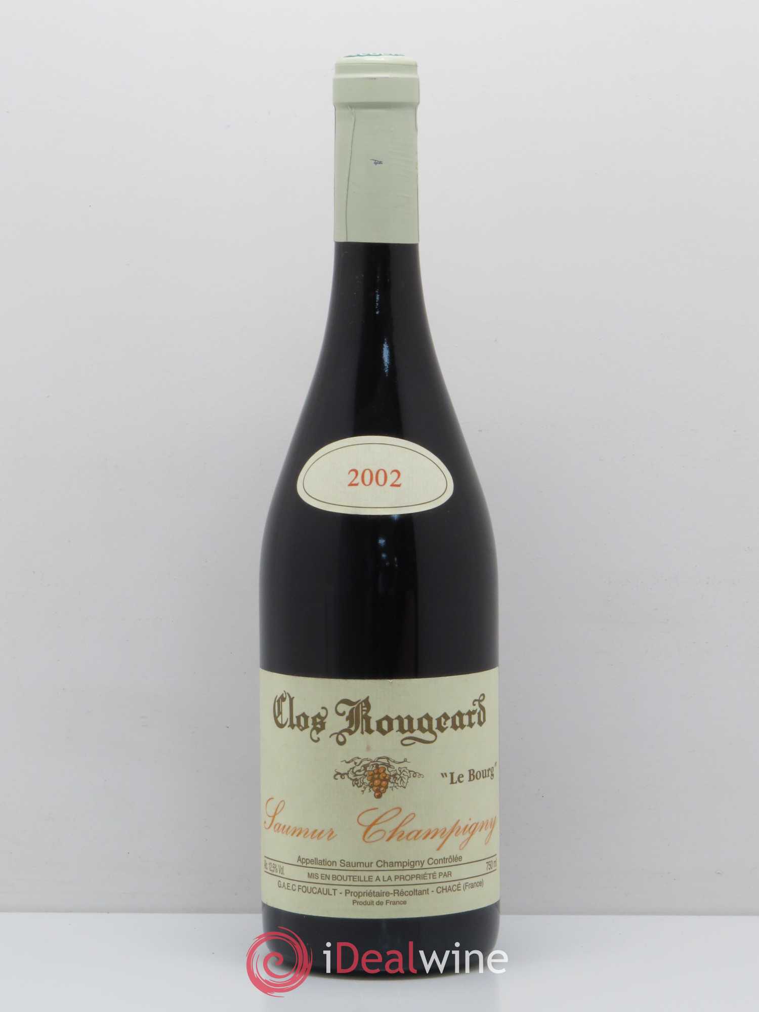 Saumur-Champigny Le Bourg Clos Rougeard 2002 - Lot de 1 bouteille - 0
