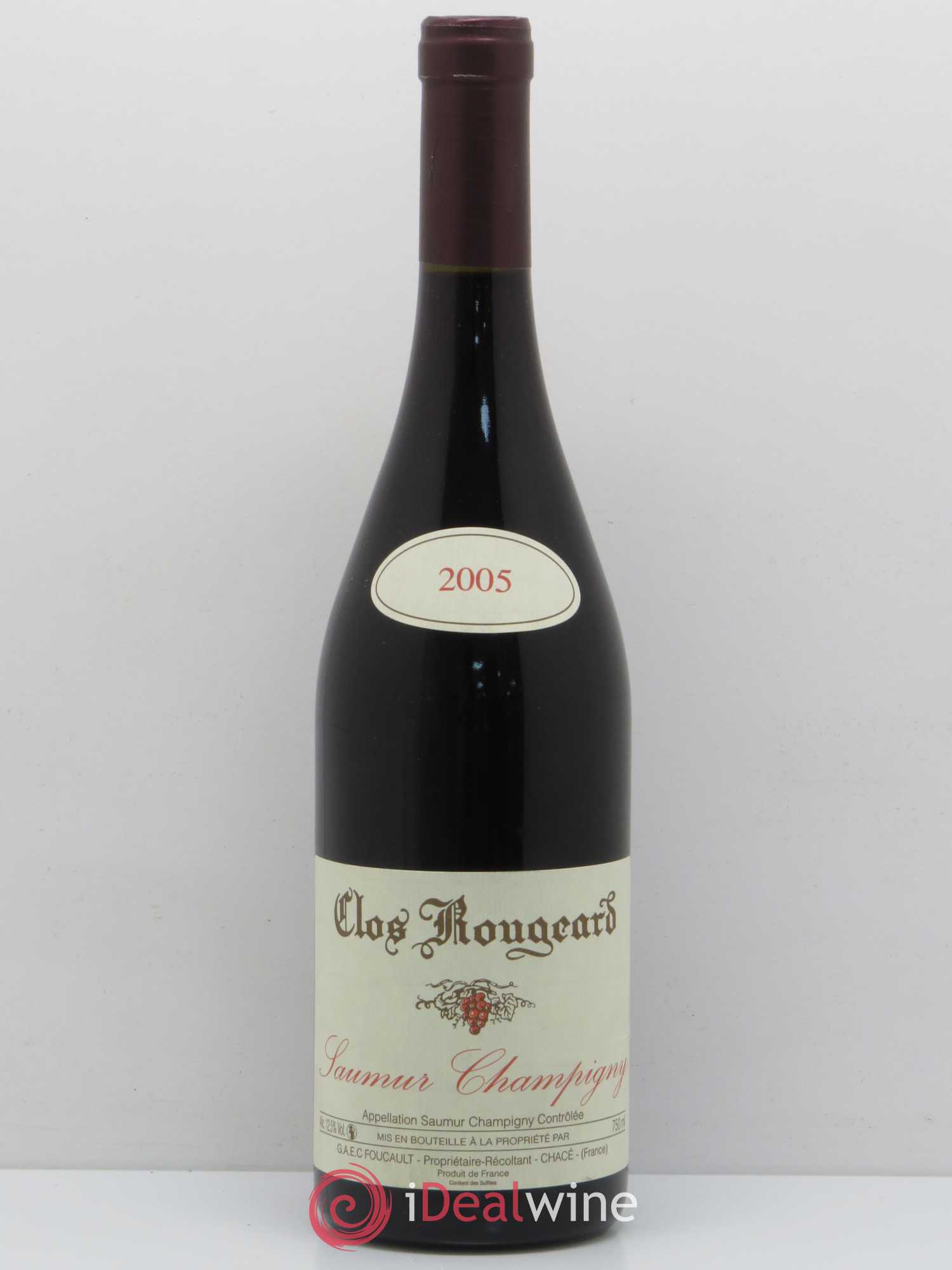 Saumur-Champigny Clos Rougeard 2005 - Lot de 1 bouteille - 0