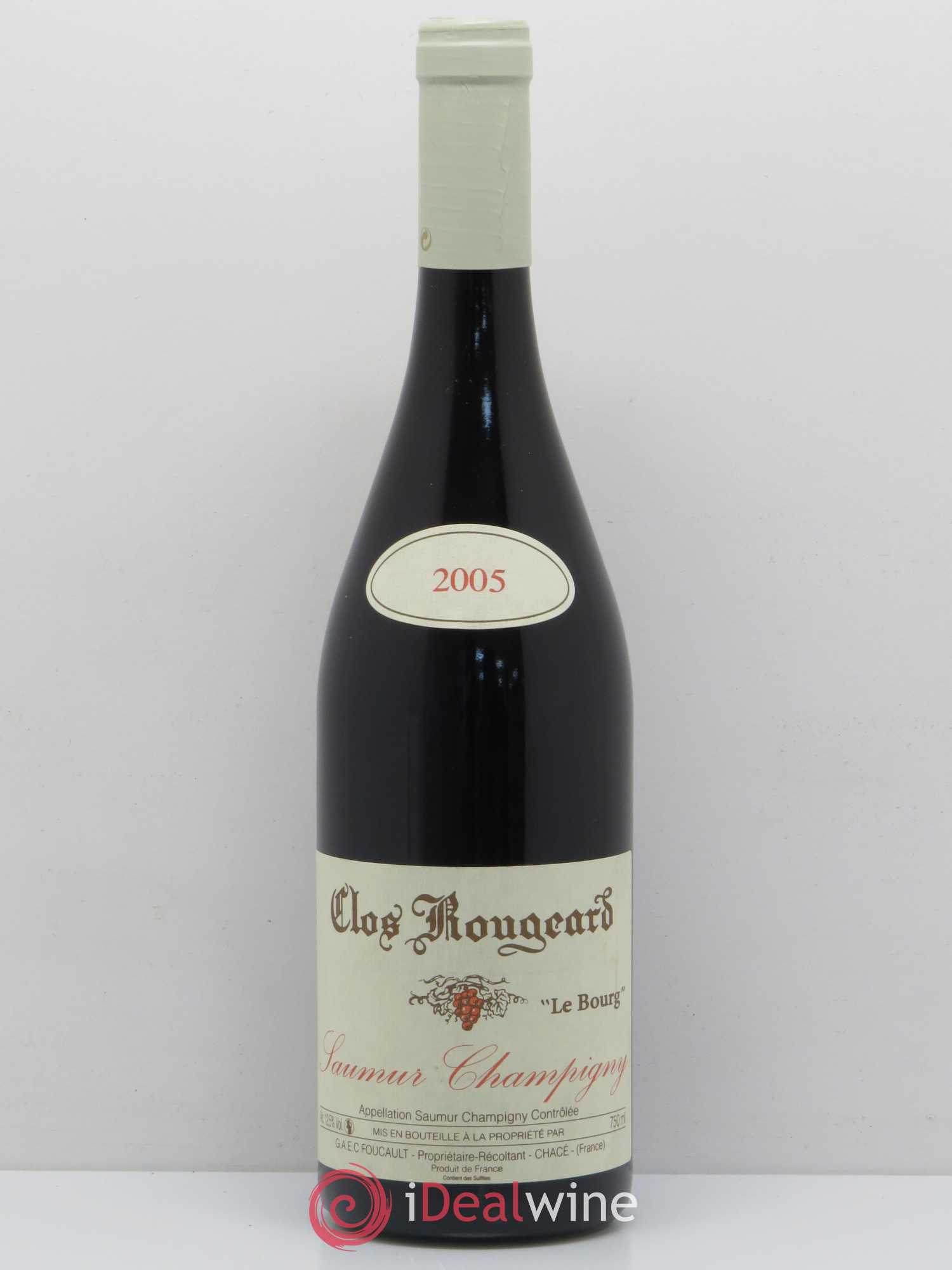 Saumur-Champigny Le Bourg Clos Rougeard 2005 - Lot de 1 bouteille - 0